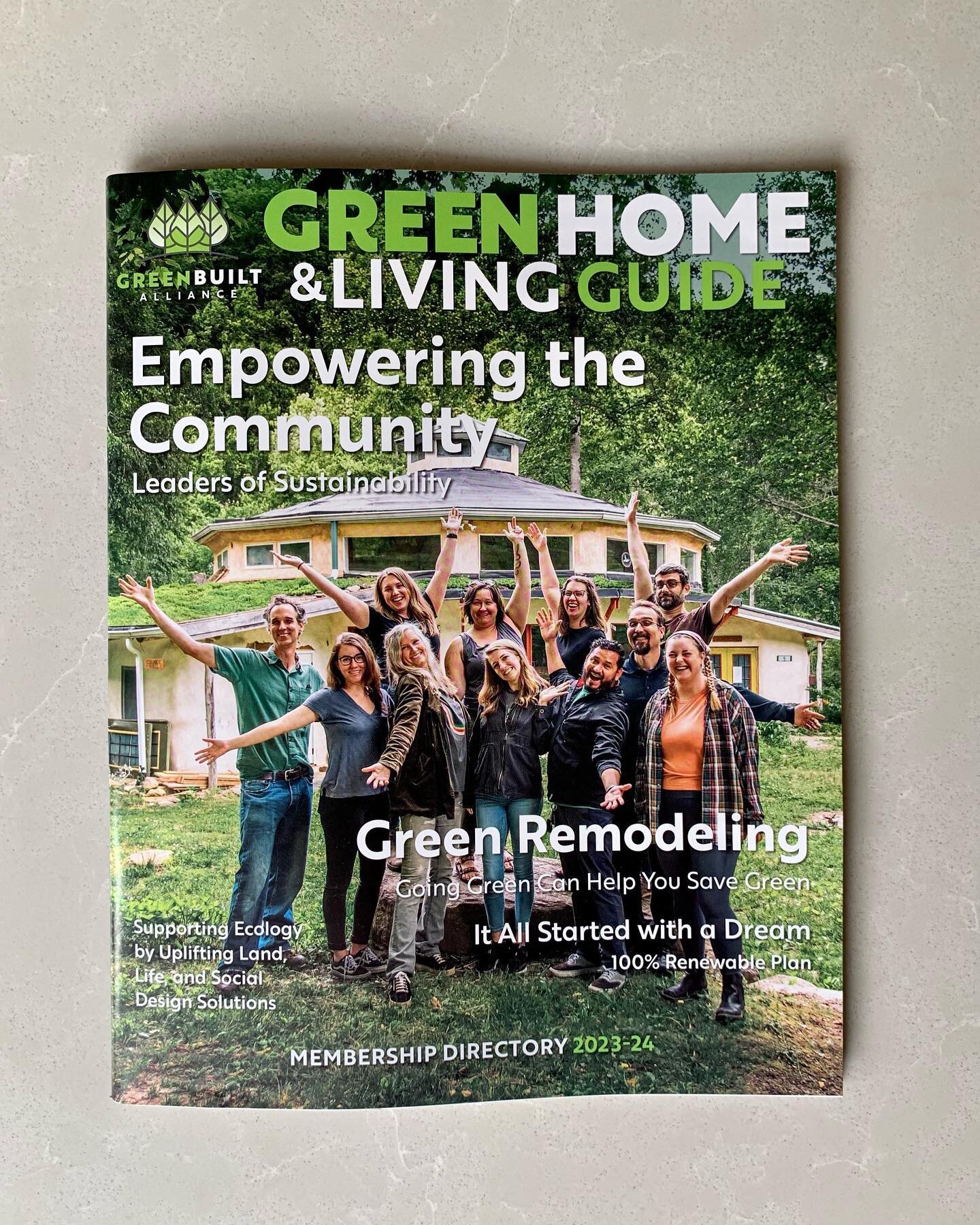 The latest and greatest of everything  Green/Building in Asheville, the 2023-2024 issue of the G.B.A. Green Home &amp; Living Guide.  Green Light Home Builders is always striving to provide greater environmental stewardship through sustainable buildi