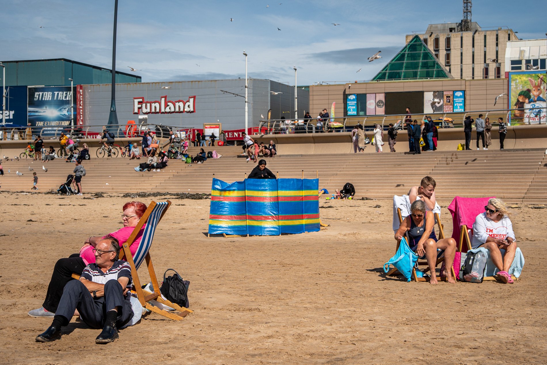 Blackpool Street Photography Workshop - Beach