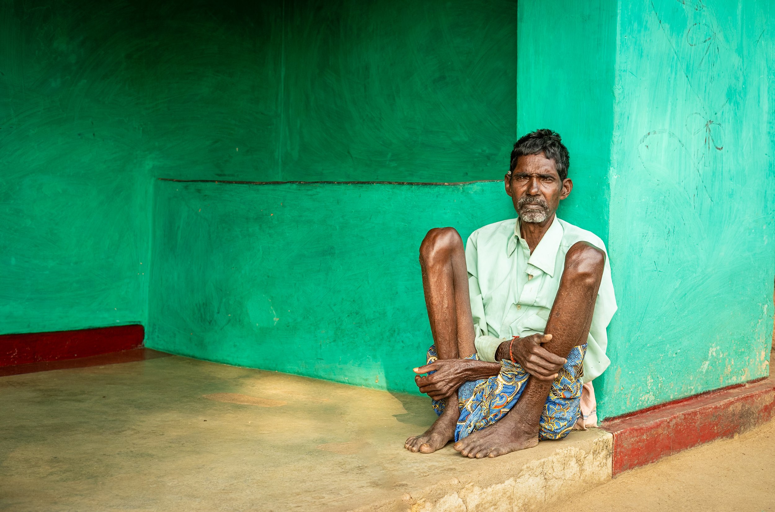 Portrait of man in Odisha