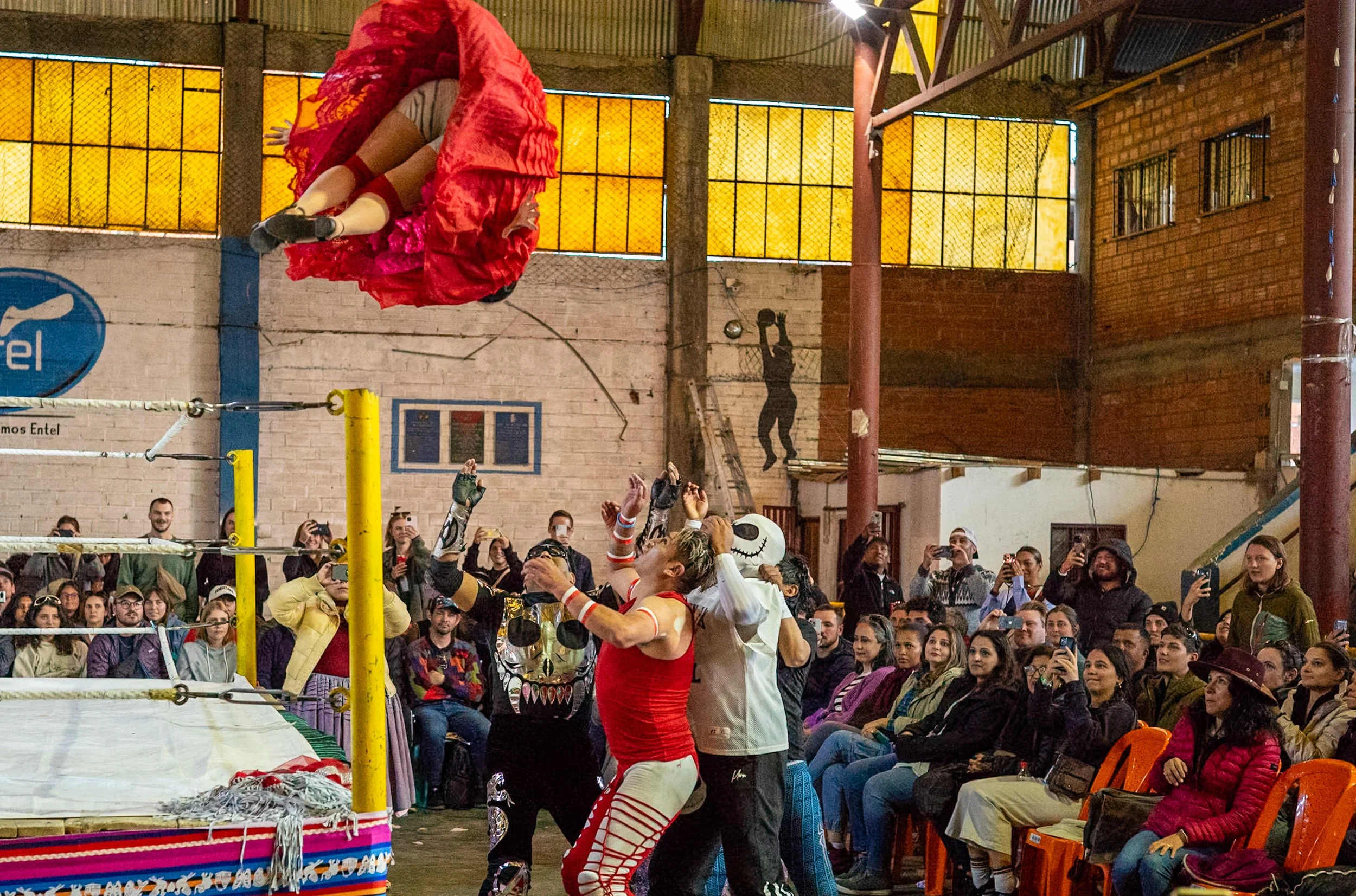 Cholitas Luchadoras in La Paz 8