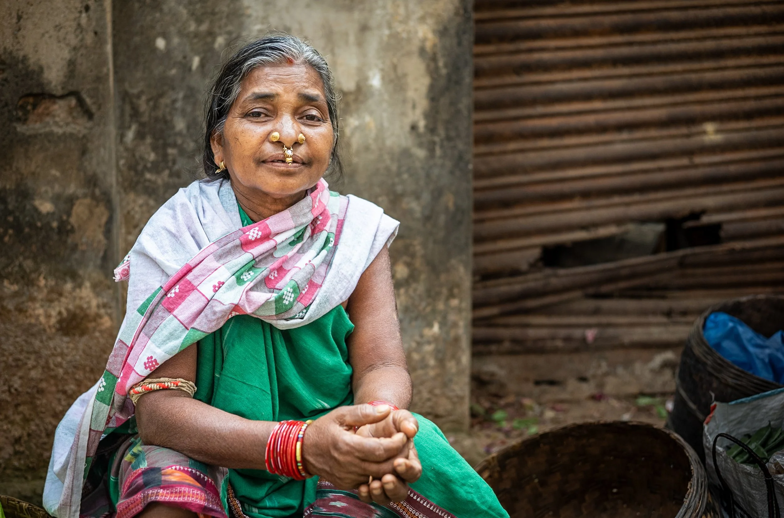 Portrait of woman in Odisha 3