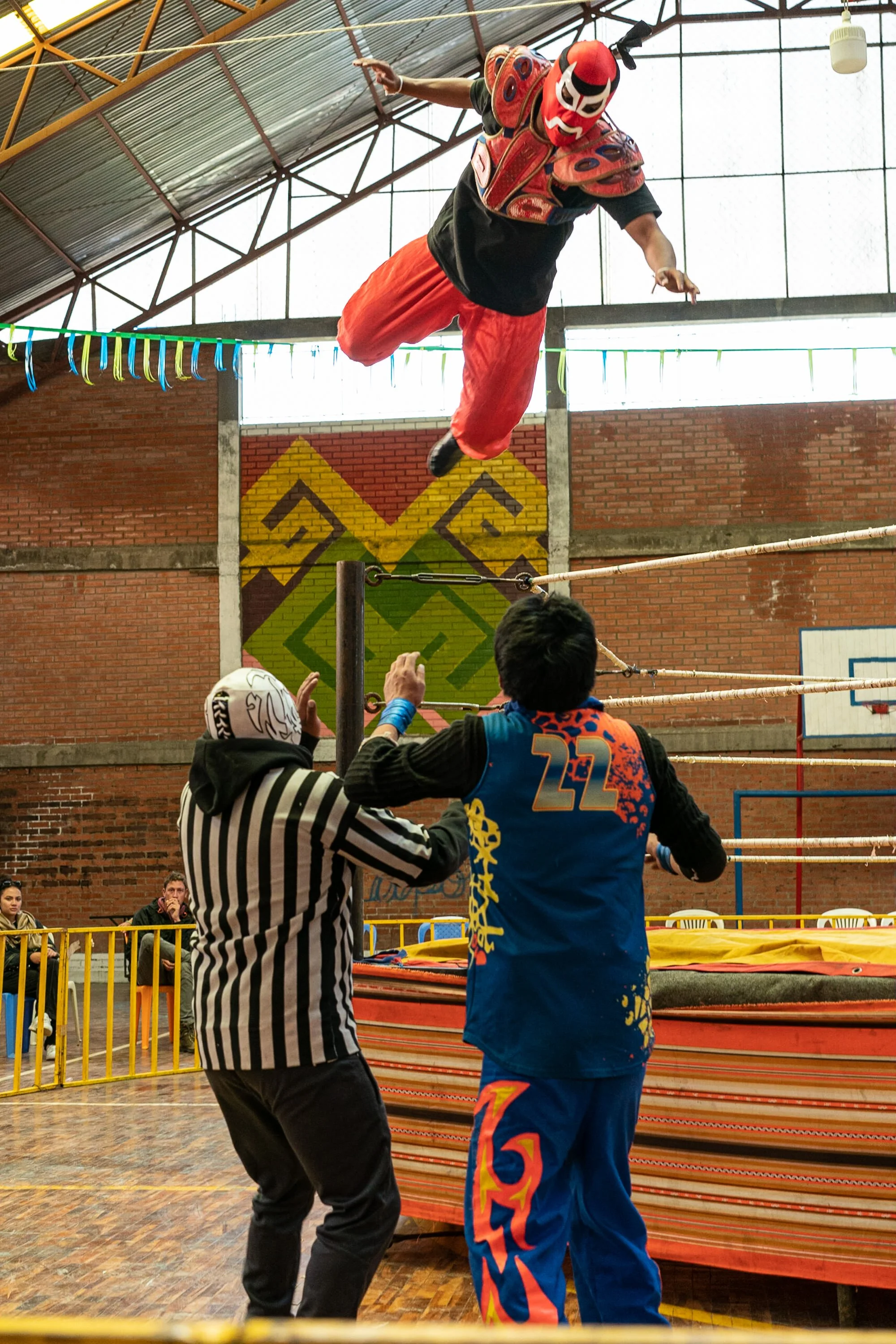 Luchadores in La Paz