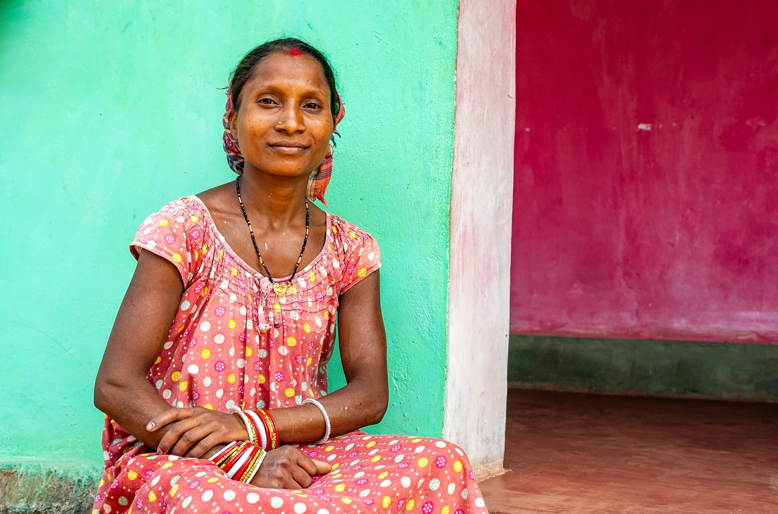 Portrait of woman in Odisha