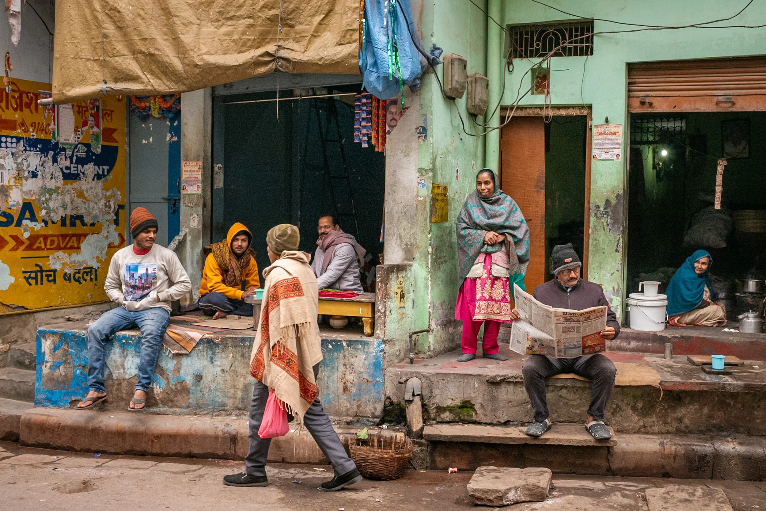 Street scene in Varanasi
