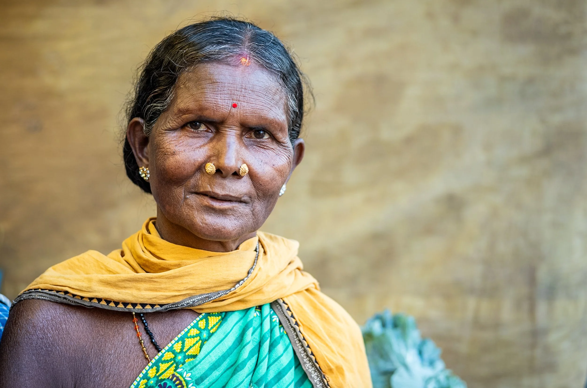 Portrait of woman in Odisha 2