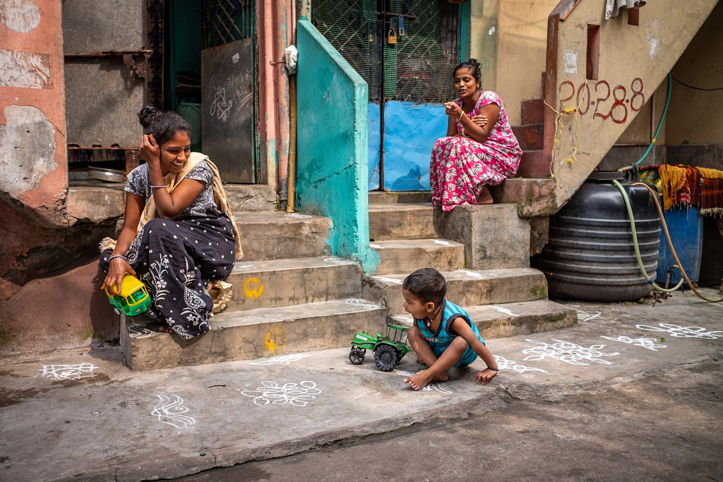 Street scene in Visakhapatnam