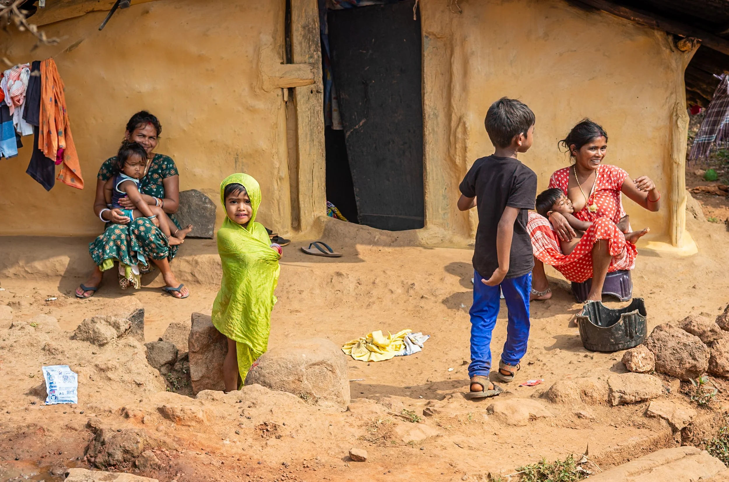 Village scene in Odisha