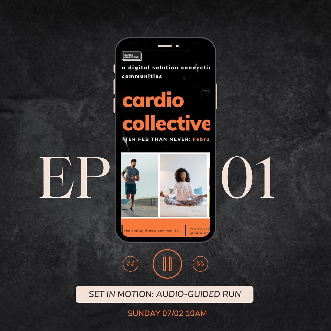 LIVE AUDIO RUNS ARE HERE💥
&bull;
Our FIRST EVER live audio run &lsquo;SET IN MOTION&rsquo; launches this Sunday 10am 🤩 simply plug in &amp; run along with the gang! Courtnay will be coaching you through a steady run, focusing on breathing &amp; min