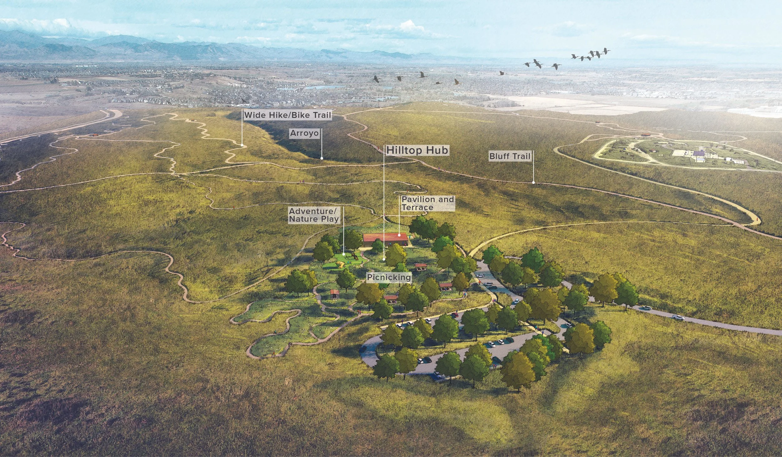 Arroyos del Sol Natural Area Site Plan