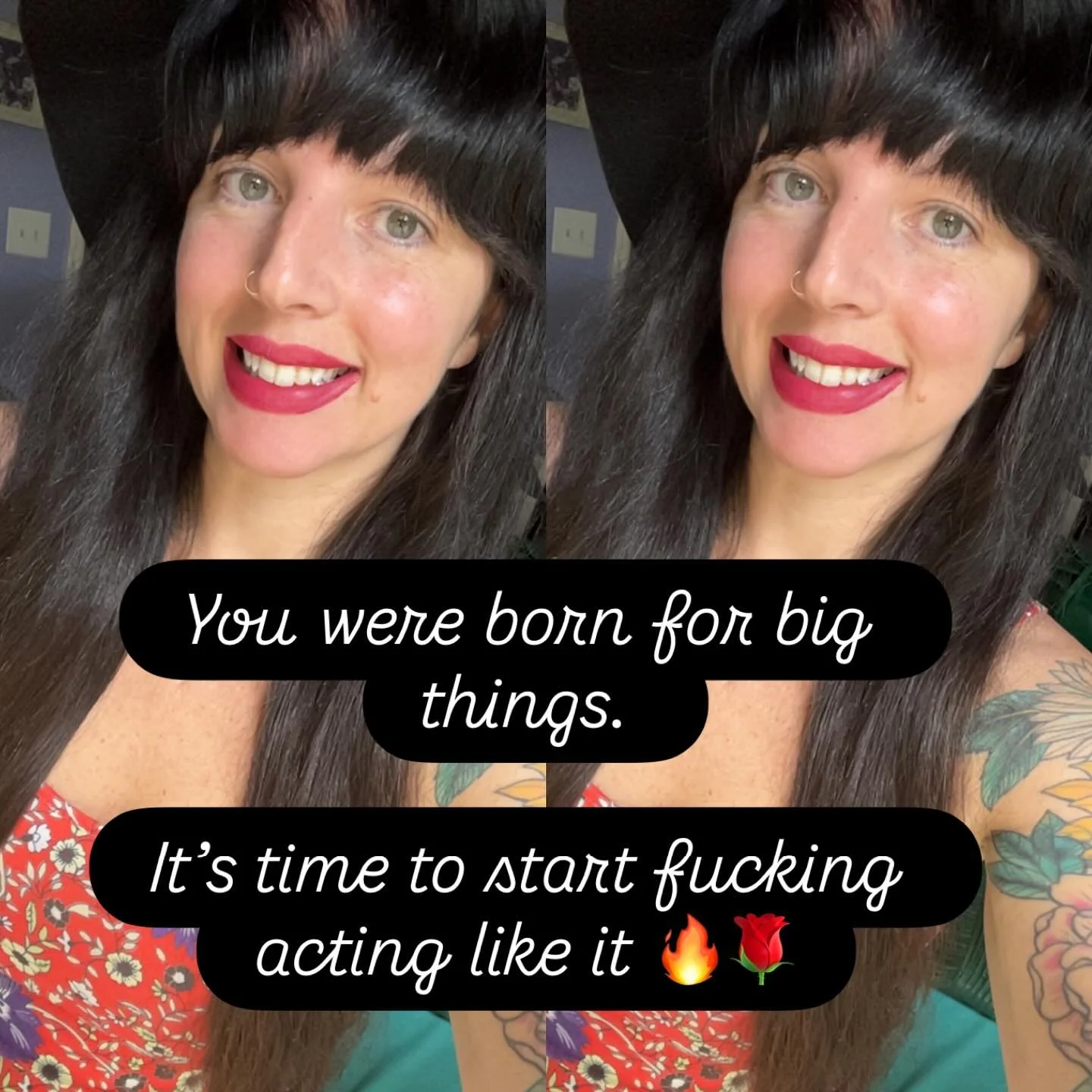 Girl, I know this year has been intense

It may have torn you &amp; your belief/faith/confidence down

Believe me, do I get it

And right now we&rsquo;re in a bit of a void liminal space in between worlds, but SO MUCH is going to start shifting with 