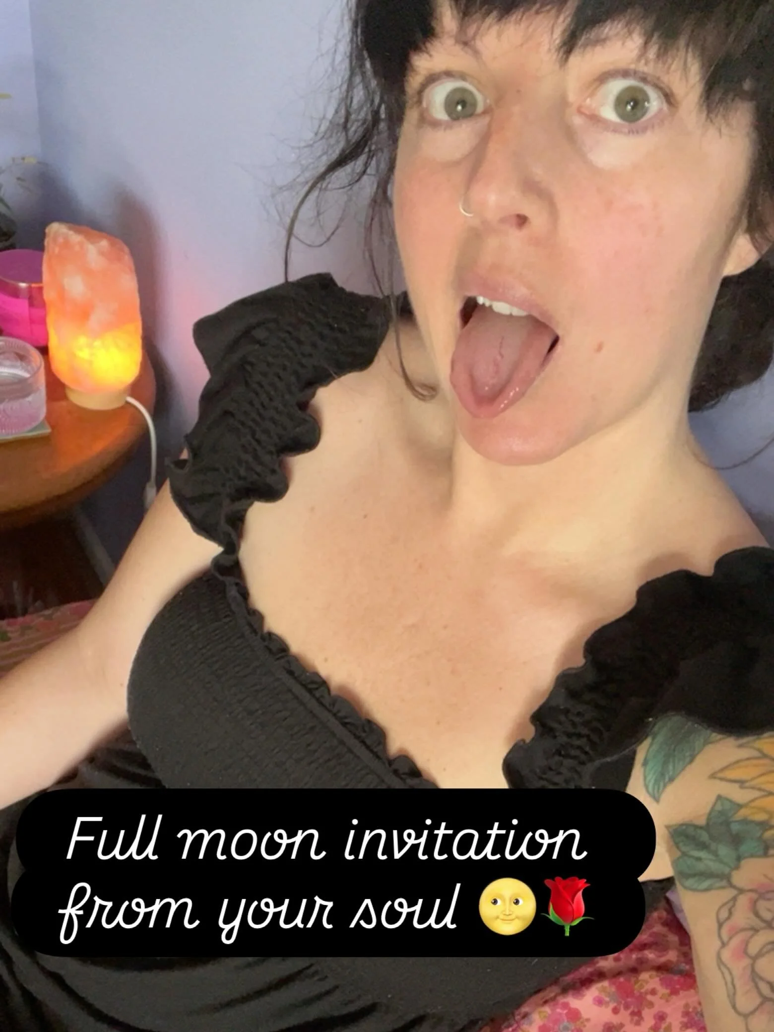 This incoming full blue moon be full moon-ing for real already 😂😆 

I did cacao ☕️🍫+ journaled on what my soul wants me to know/do/shift now bc I&rsquo;ve been feeling like I wanna fucking explode if I don&rsquo;t make some shifts 👯&zwj;♀️

Also 