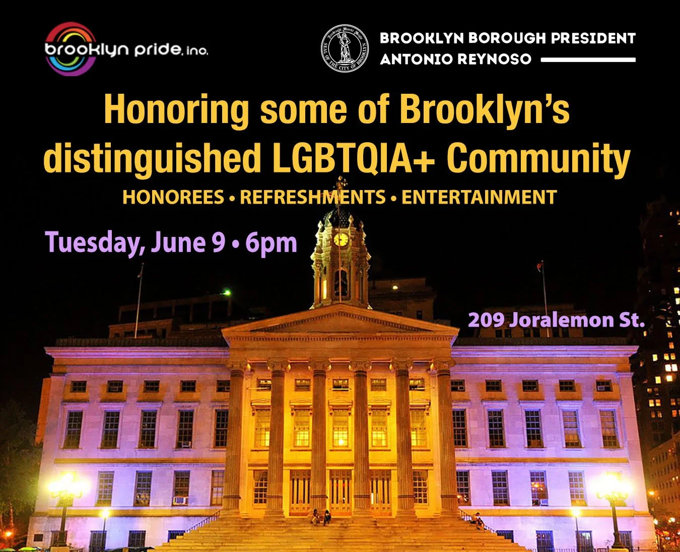 Brooklyn Pride Honors 