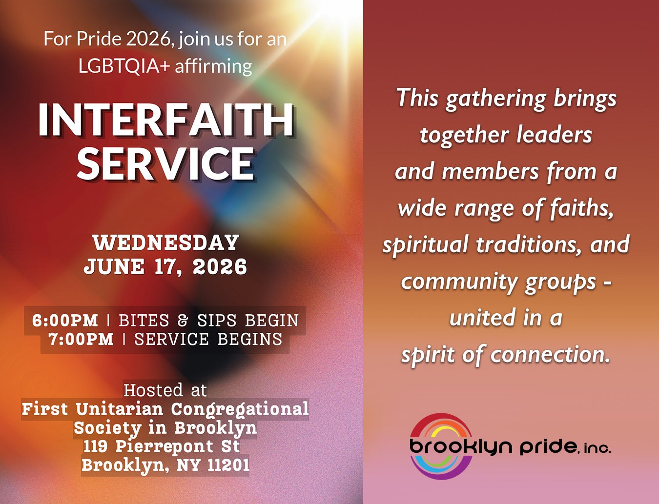 Interfaith Service