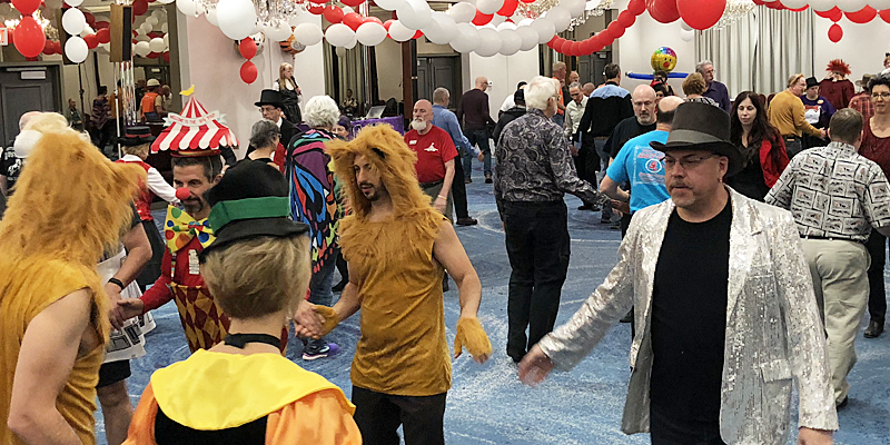 Square Dancing with the Times Squares