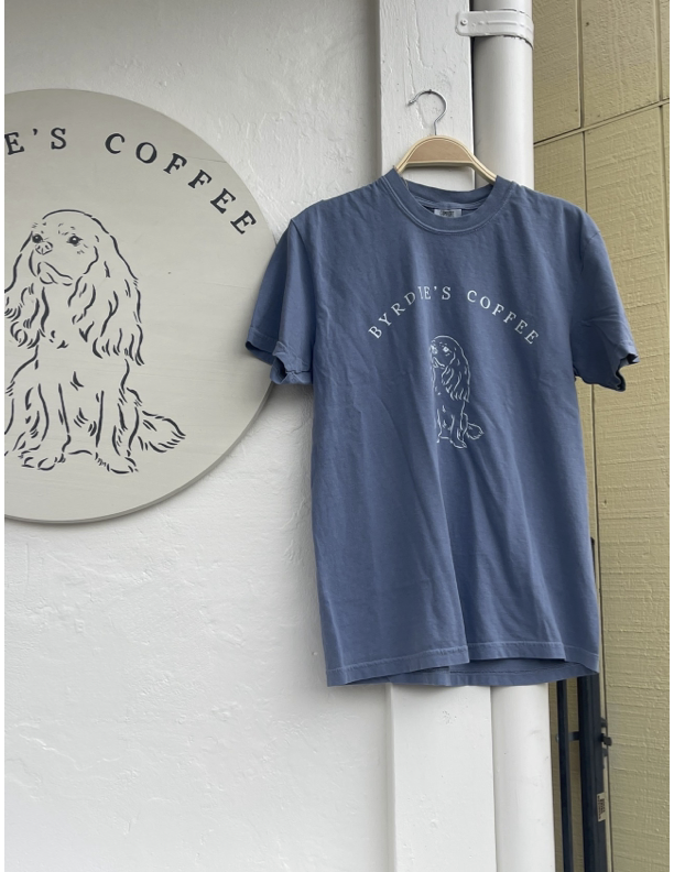 The Byrdie's Blue Tee