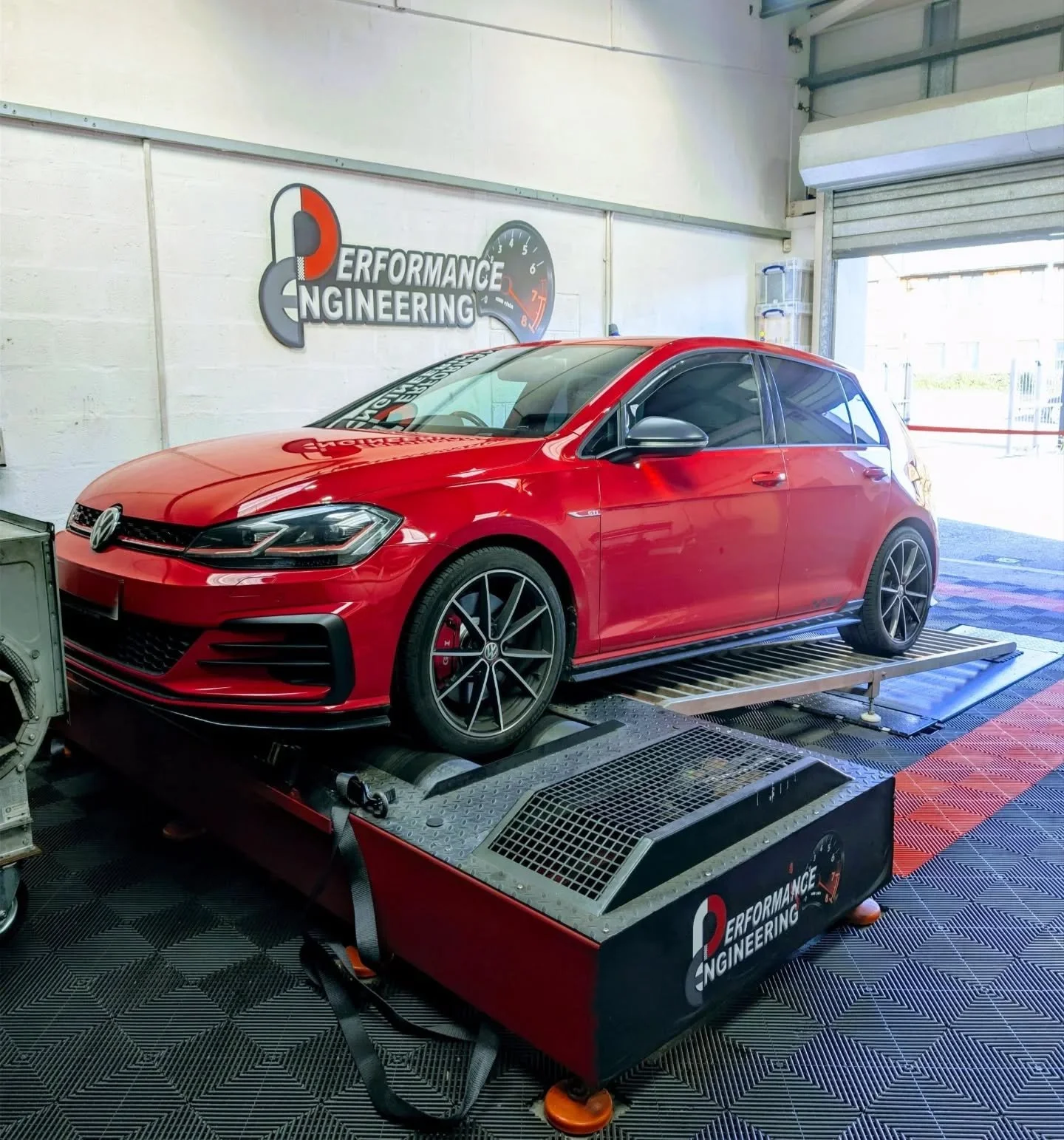2019 VW Golf GTI TCR in for a PE Stage 1 ECU &amp; TCU tune, producing some great reliable figures on the dyno 
.
Modifications
.
PE Stage 1 Engine &amp; Gearbox Tune
.
Dyno Stock - 299hp &amp; 401nm
PE Stage 1 - 369bhp &amp; 501nm
.
Delta gains of 7