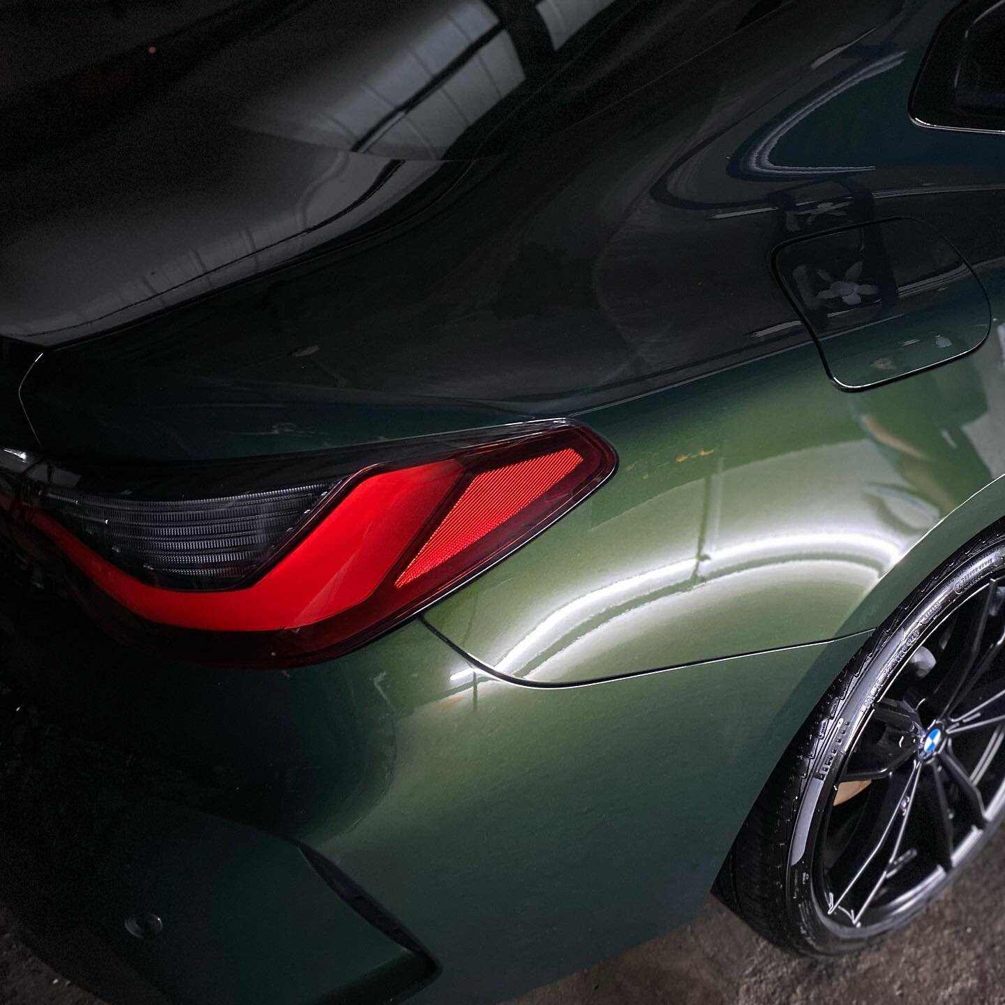 This BMW 430i in this amazing green color came by for a level 1 paint polishing in preparation for a 1-year @iglcoatings paint coating. The paint was covered in holograms, which all came out with a paint correction, followed by a polish leaving a gla