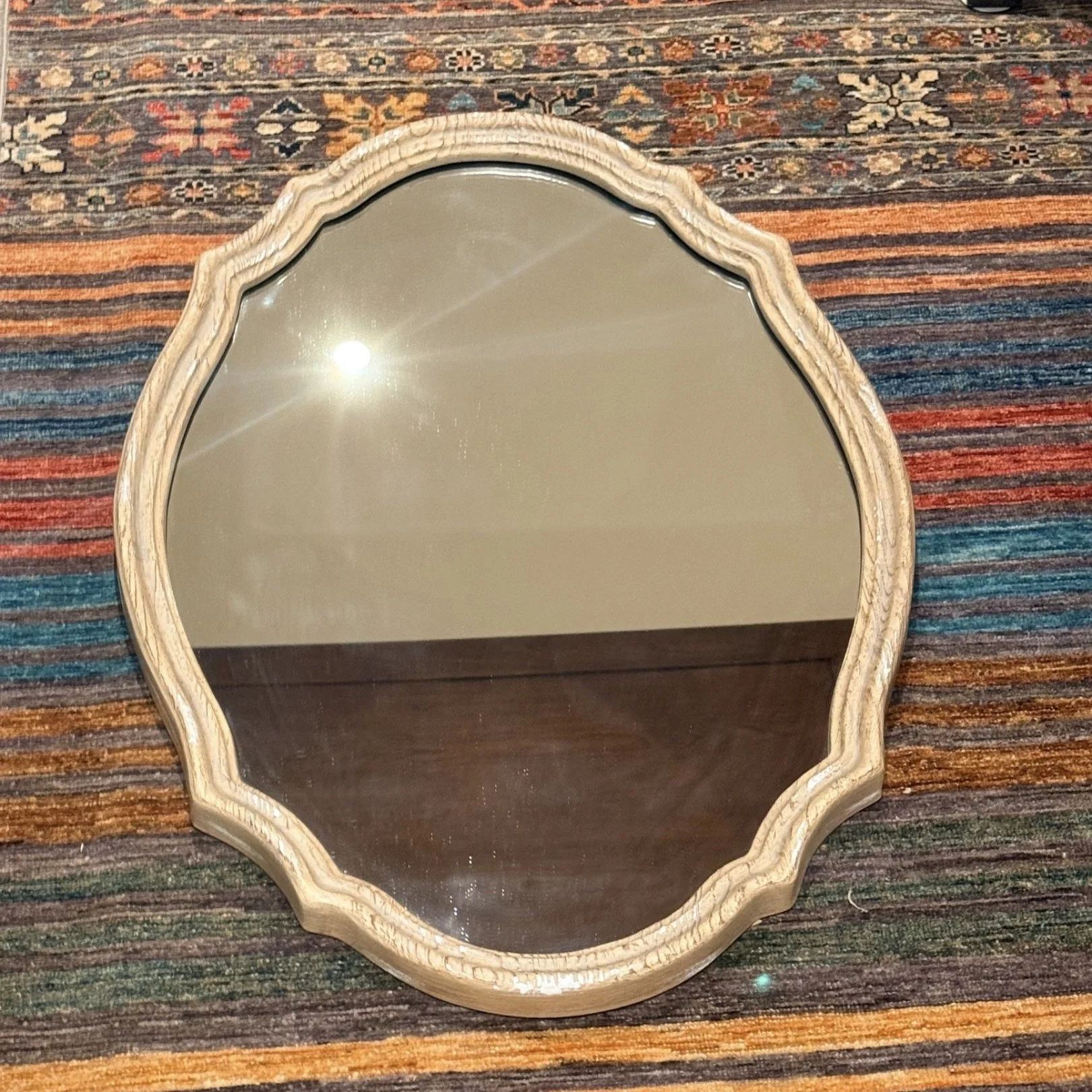 Uttermost Aged Wood Mirror