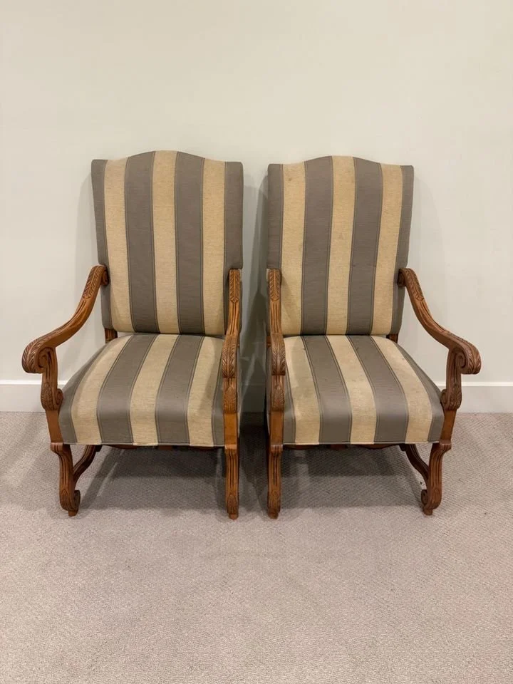 Pair of Os De Mouton Style Chairs - NASHVILLE