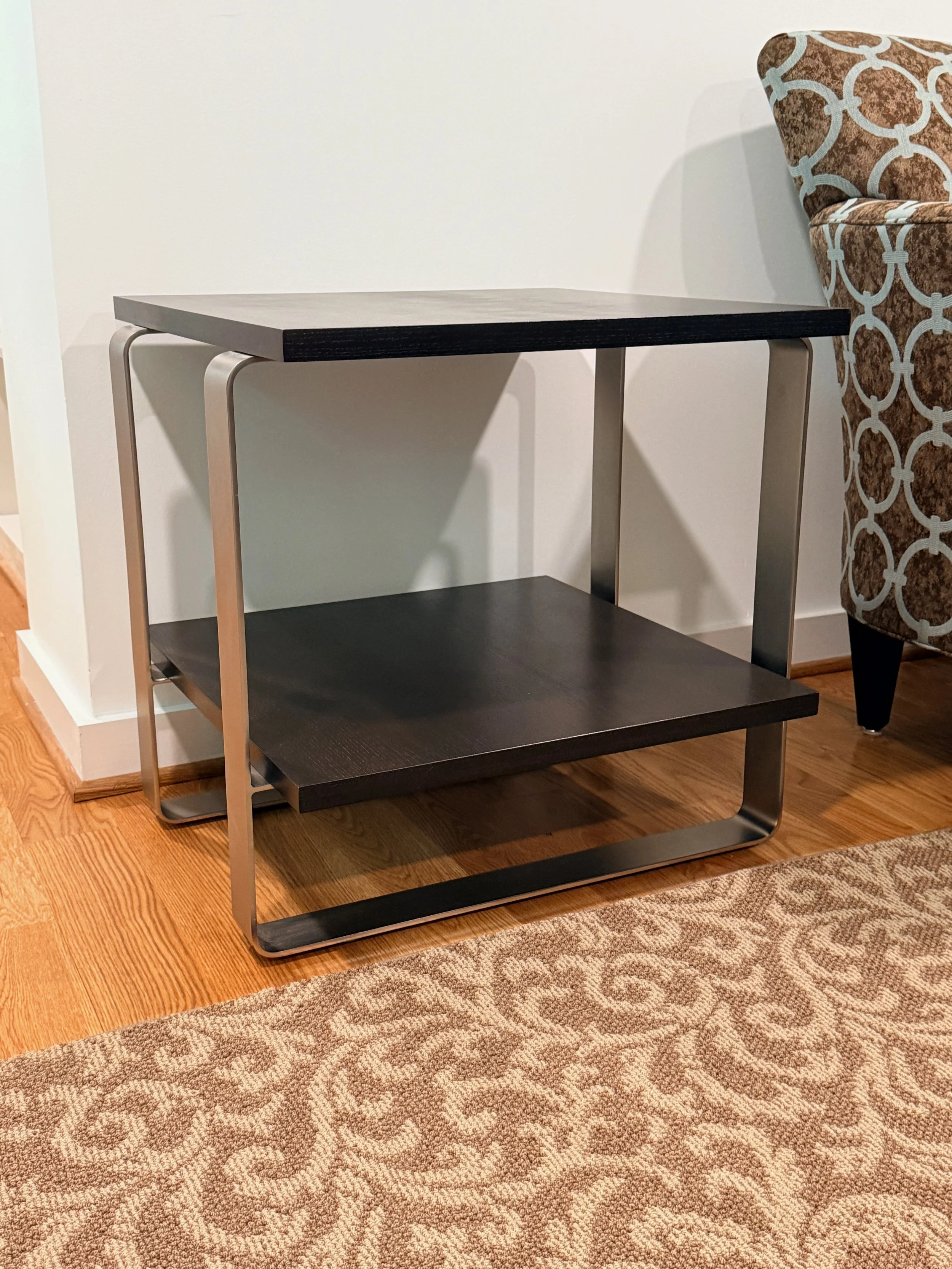 Open Square Side Table 