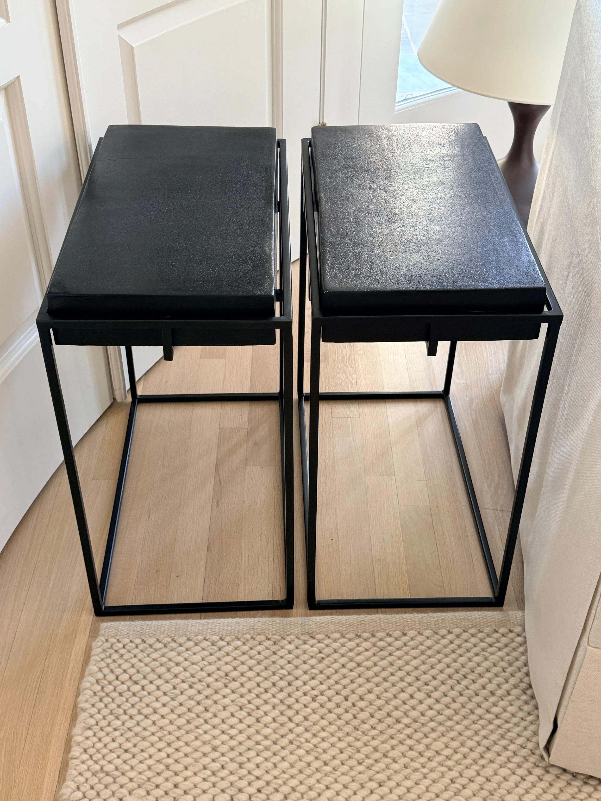 Pair Uttermost Telone Side Tables