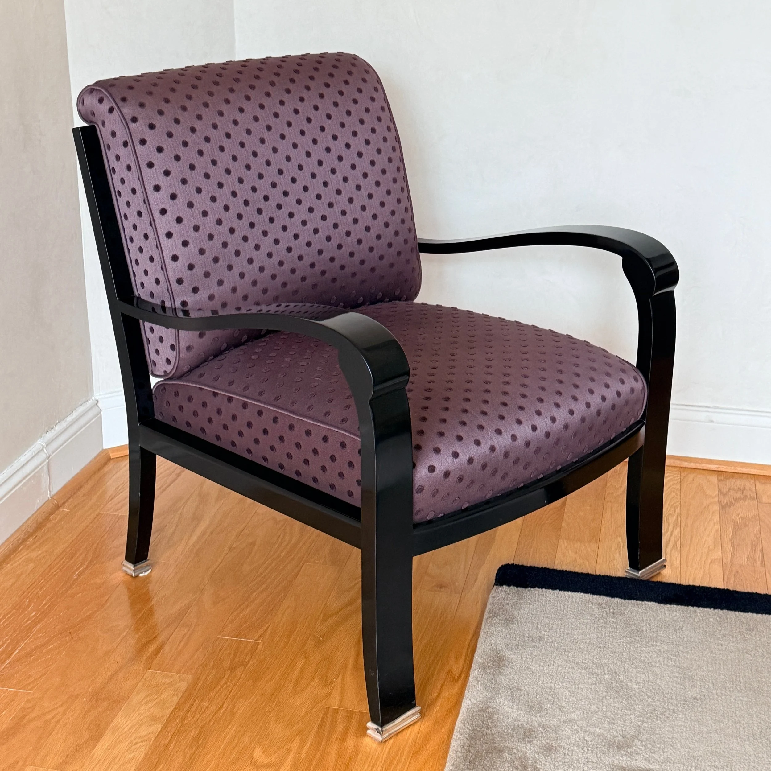 Sally Sirkin Lewis for J. Robert Scott Art Deco Chair