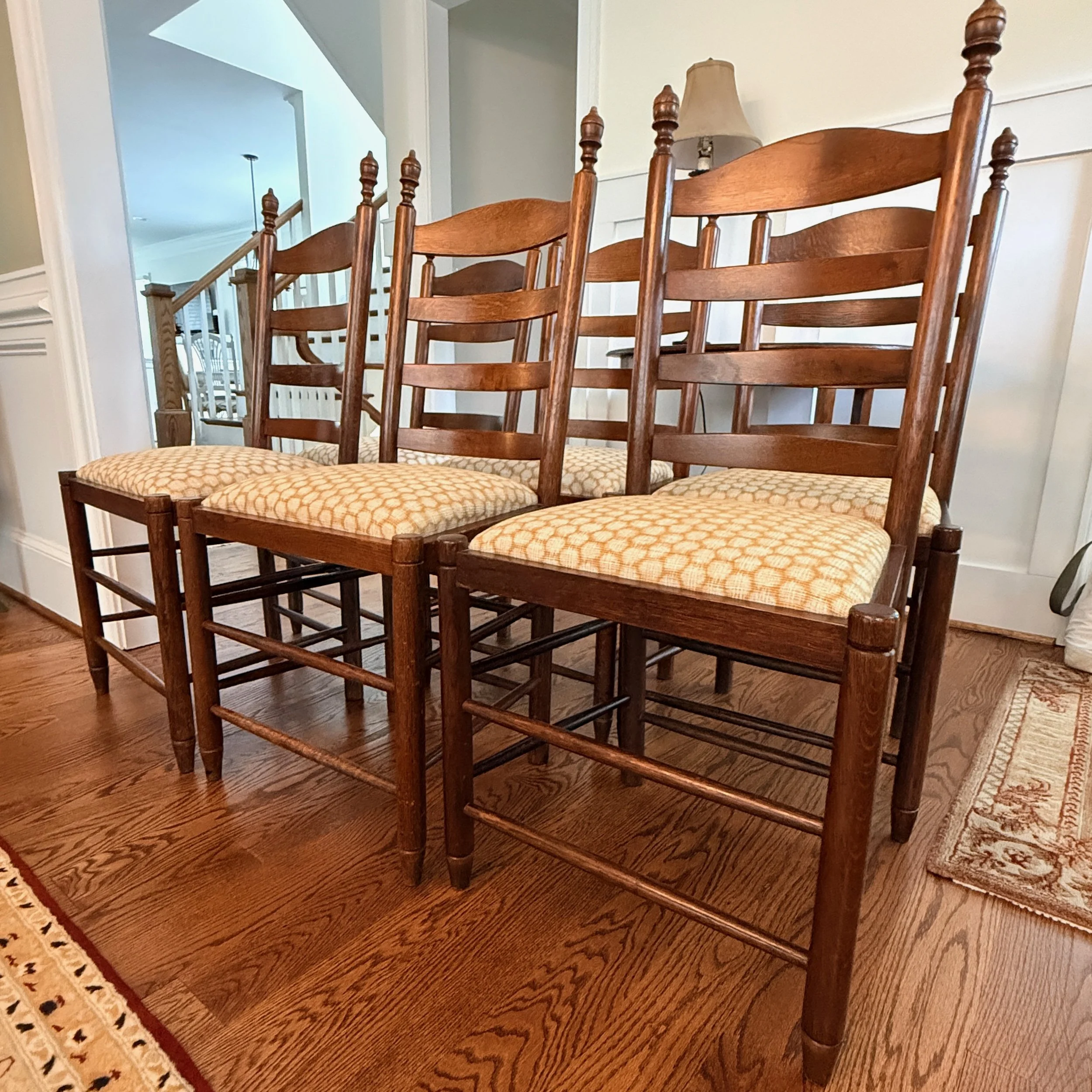 Set of 6 Antique French Chairs