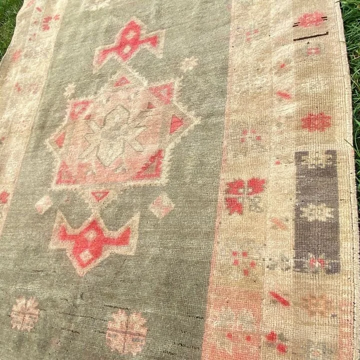 Vintage Distressed Oushak RICHMOND — GoneGirl