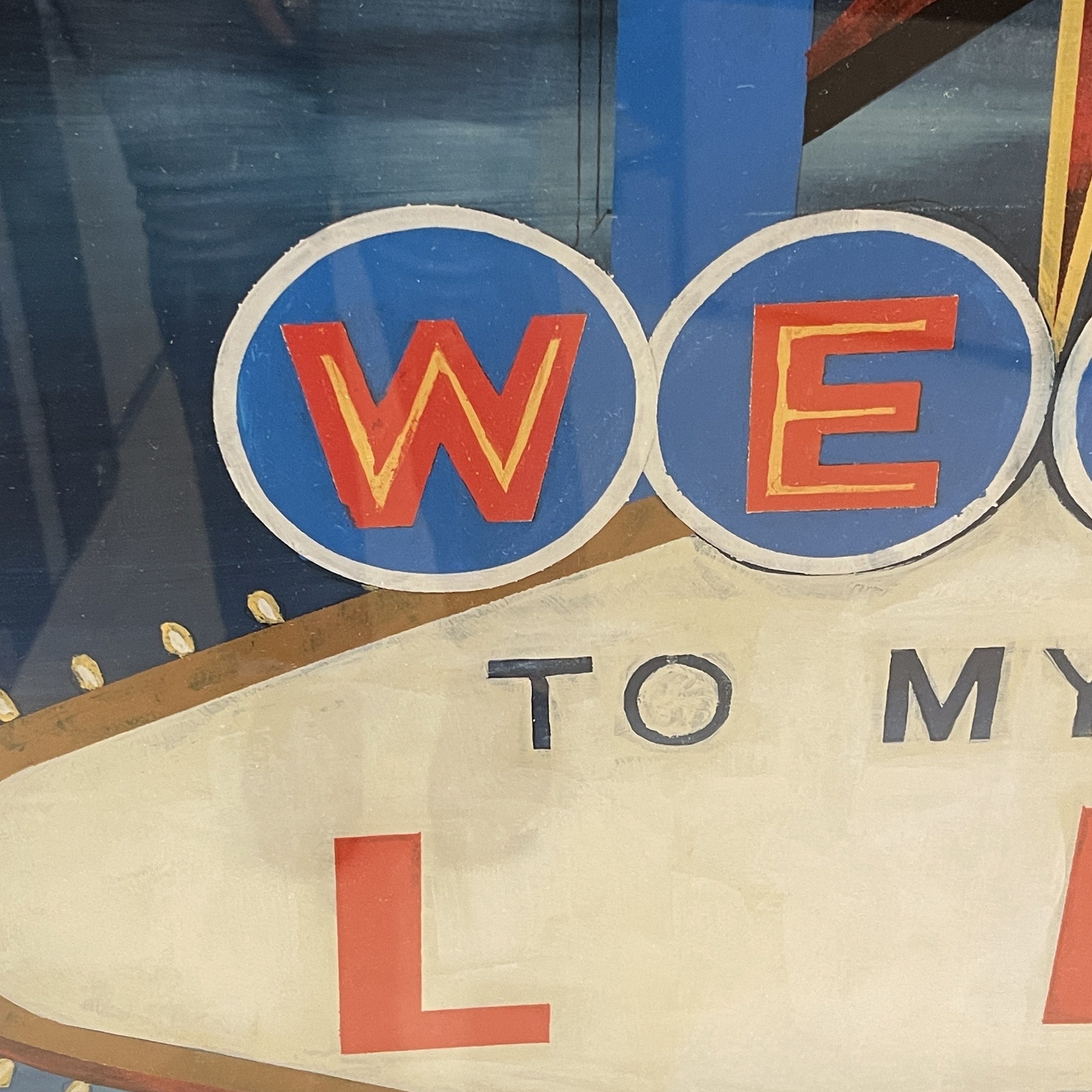 Welcome to My Fabulous Life Framed Art — GoneGirl