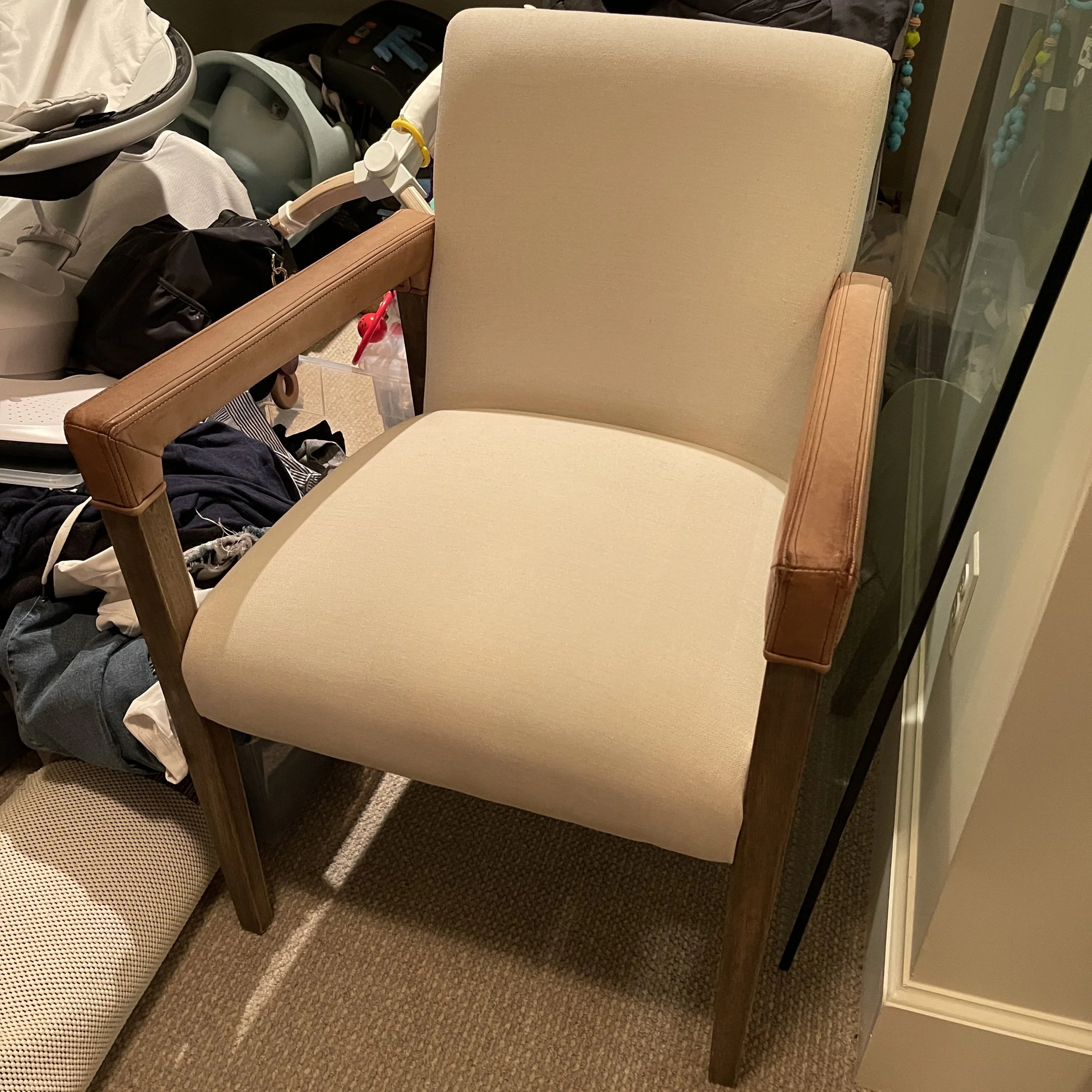 Four Hands Reuben Chair in Chaps Saddle — GoneGirl