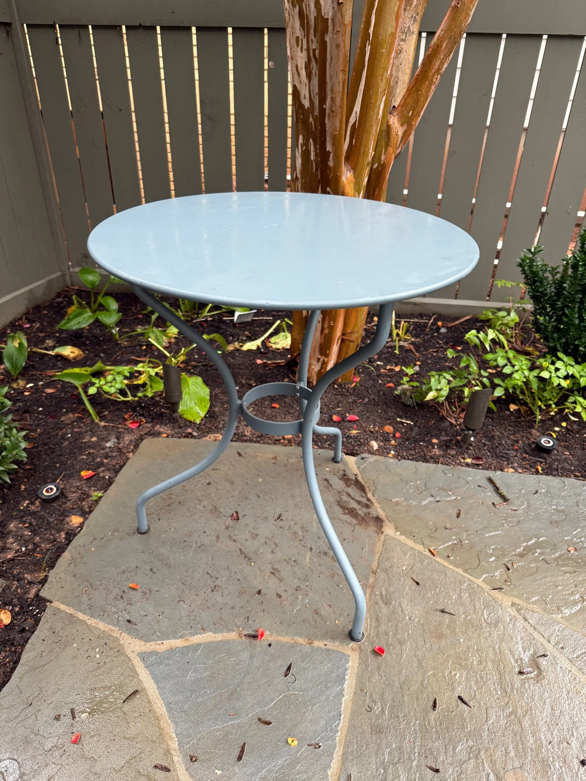 Fermob Opera Table in Storm Gray