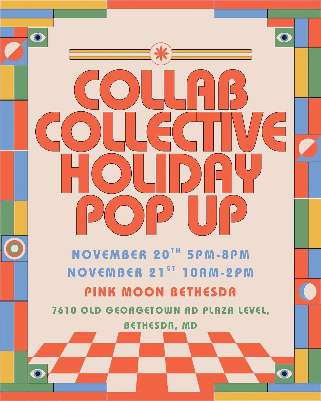 Join us November 20th and 21st for a Holiday Pop Up with Collab Collective at Pink Moon in Bethesda featuring 18 handpicked brands.
.
.
.
.
.
@collabcollective
@pinkmoonmoms
#gonegirlhome