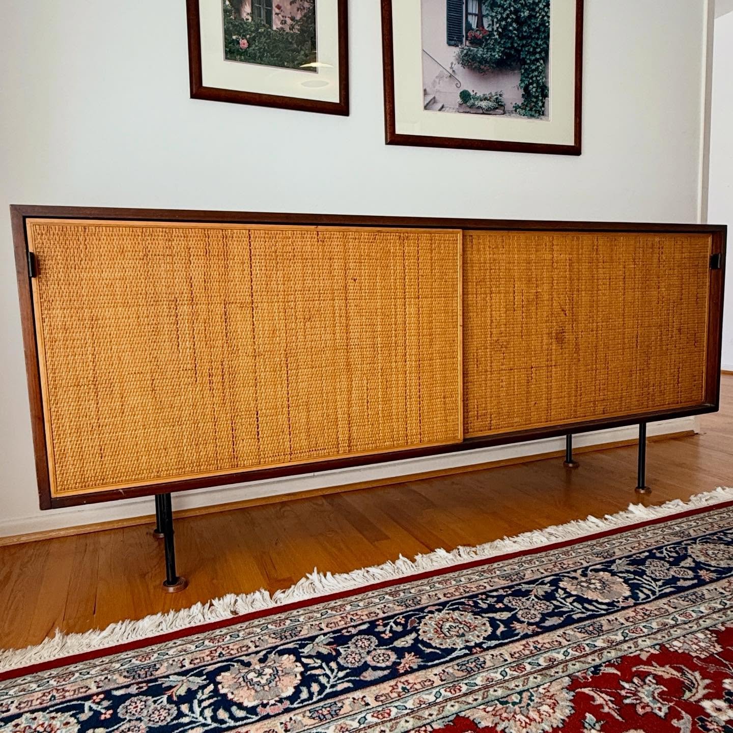 1958 Florence Knoll Sideboard&mdash;&mdash;she&rsquo;s older than we 😍
.
.
.
.
.
#florenceknoll
#midcenturymodern
#womenindesign
#curatedconsignment
#gonegirlhome