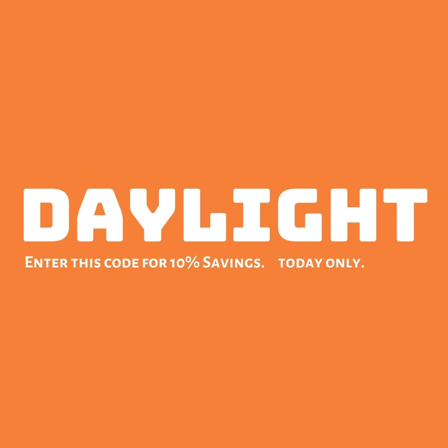 Daylight Savings
