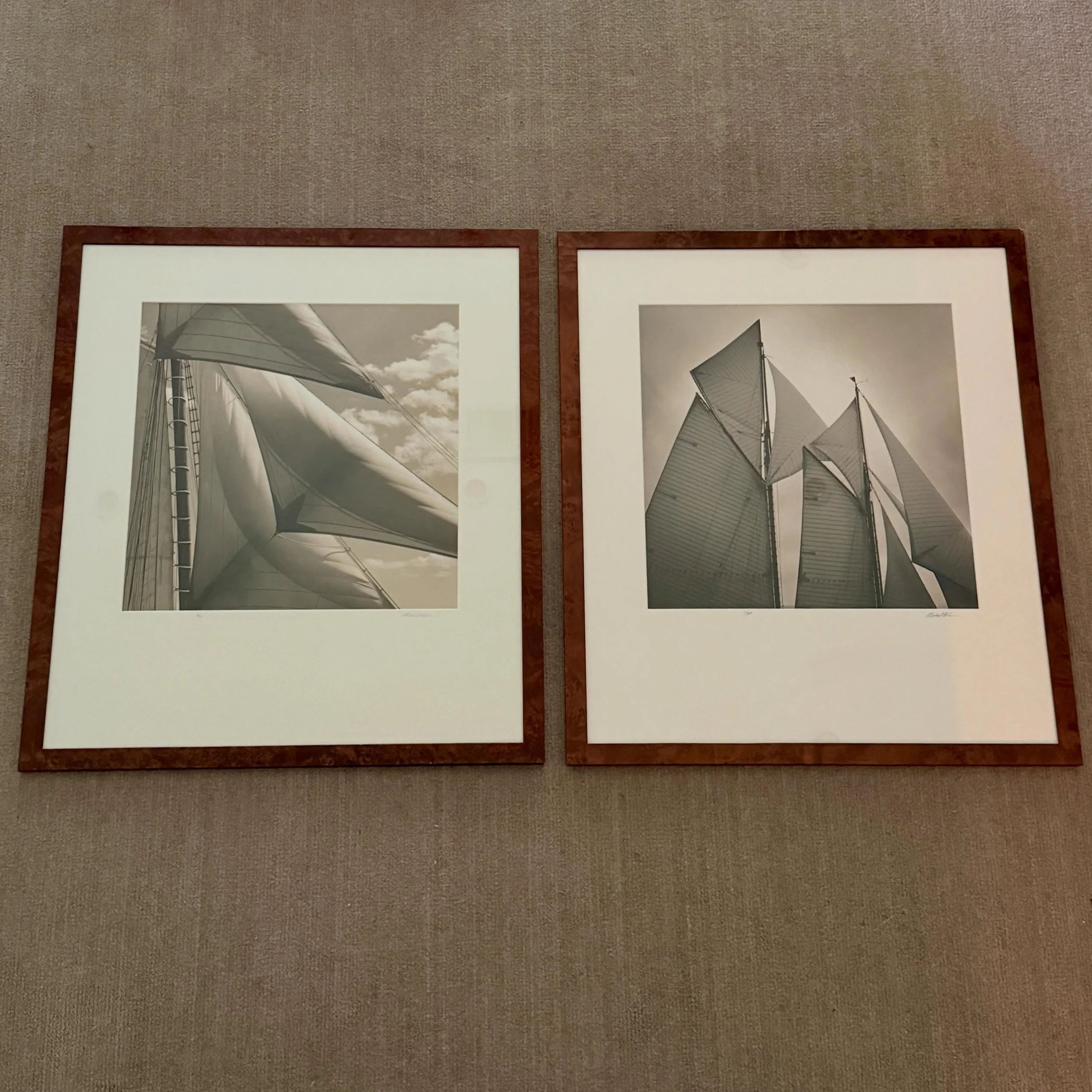 Smooth Sailing ➡️ Rough Sailing
.
.
.
.
.
#michaelkahnart
#sailingart
#buyrealart 
#landscapeart 
#curatedconsignment