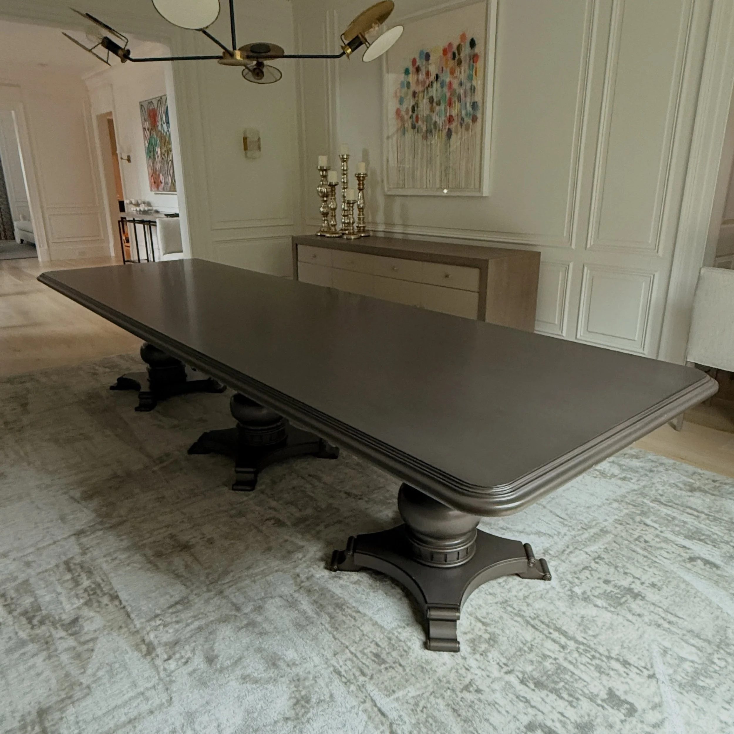 Or. Guess Who&rsquo;s Coming to Dinner?  14 of your closest friends.
.
.
.
.
@clivedanielhm
#clivedanielhome
#luxuryconsignment
#gonegirlhome