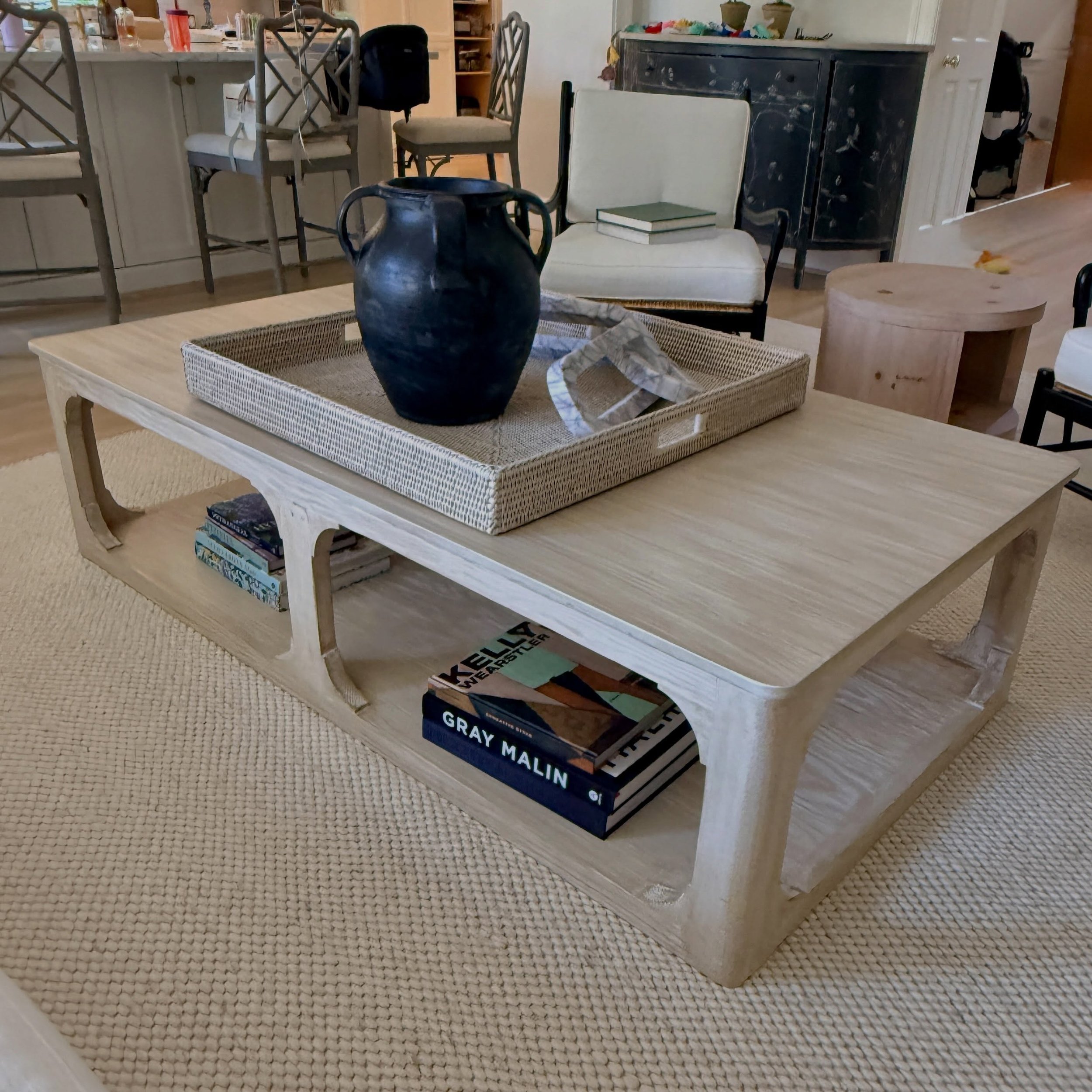 Buckle up; Feet up.  Back to School is 🎢
.
.
.
.
.
.
#whitewashedfurniture
#mingtable
#coffeetable
#curatedconsignment