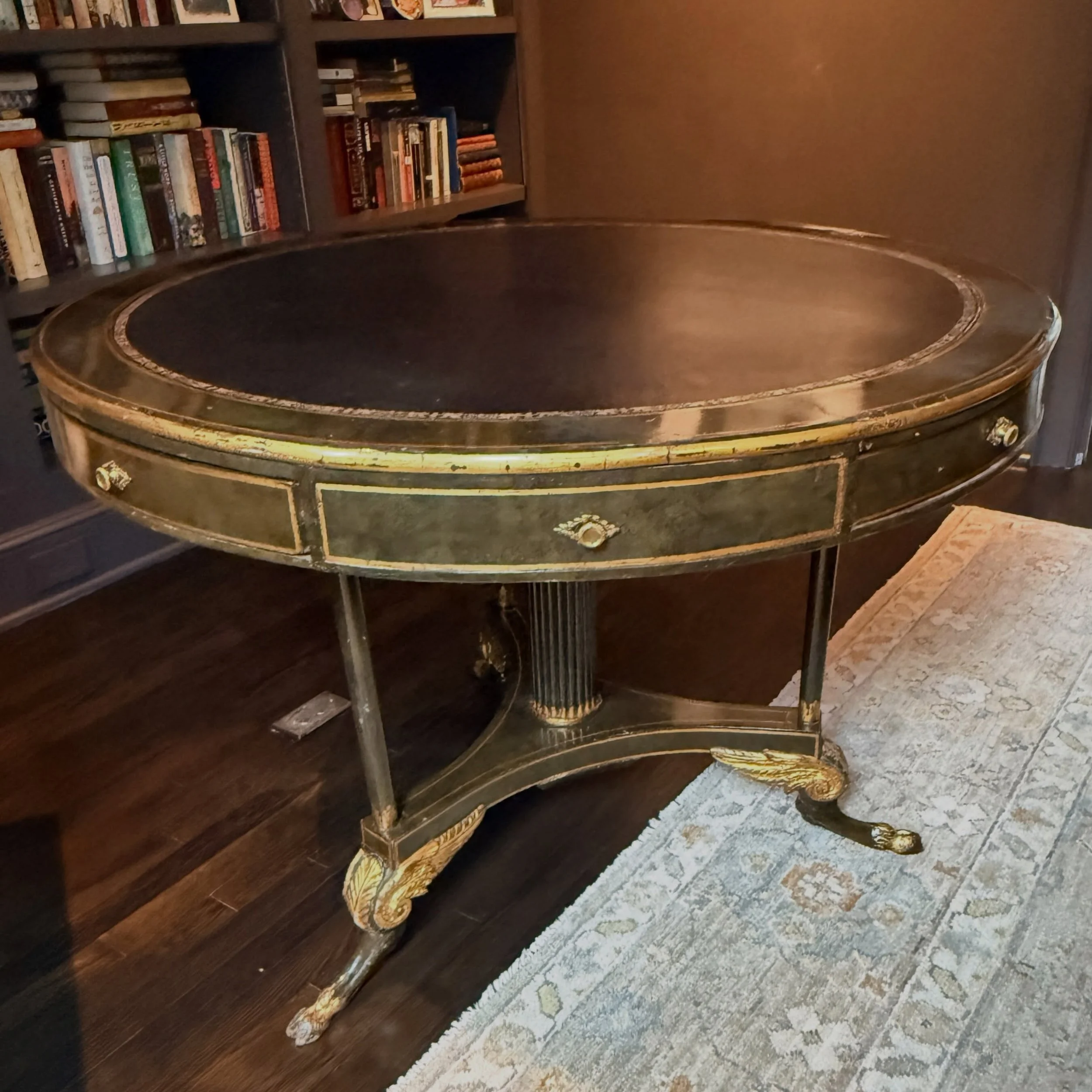 Back to school success always begins with an antique library table circa 1800
.
.
.
.
.
#antiquelibrarytable
#regencyantiques
#exceptionalantiques
#19thcenturyantiques
#curatedconsignment