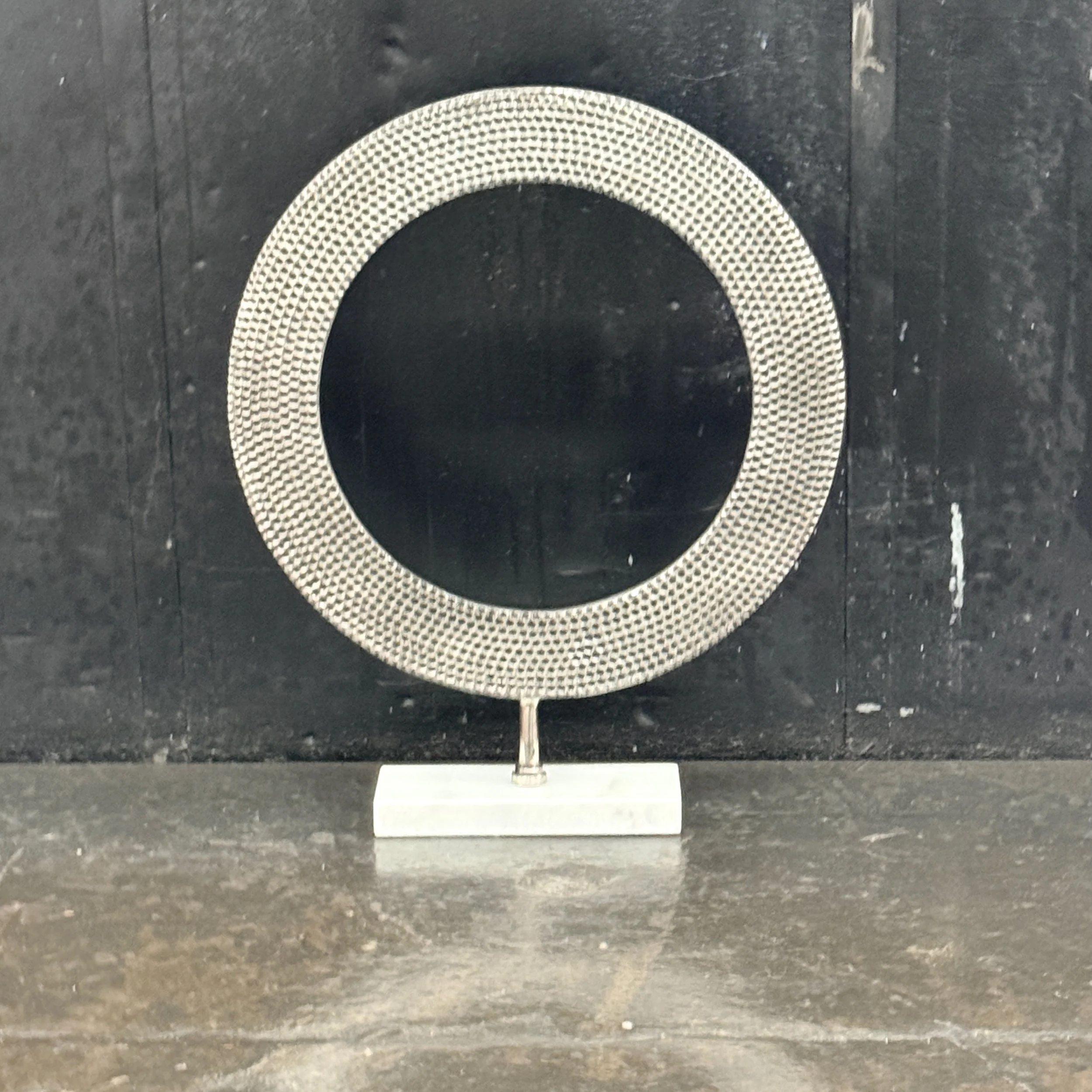 MG+BW Circle Sculpture