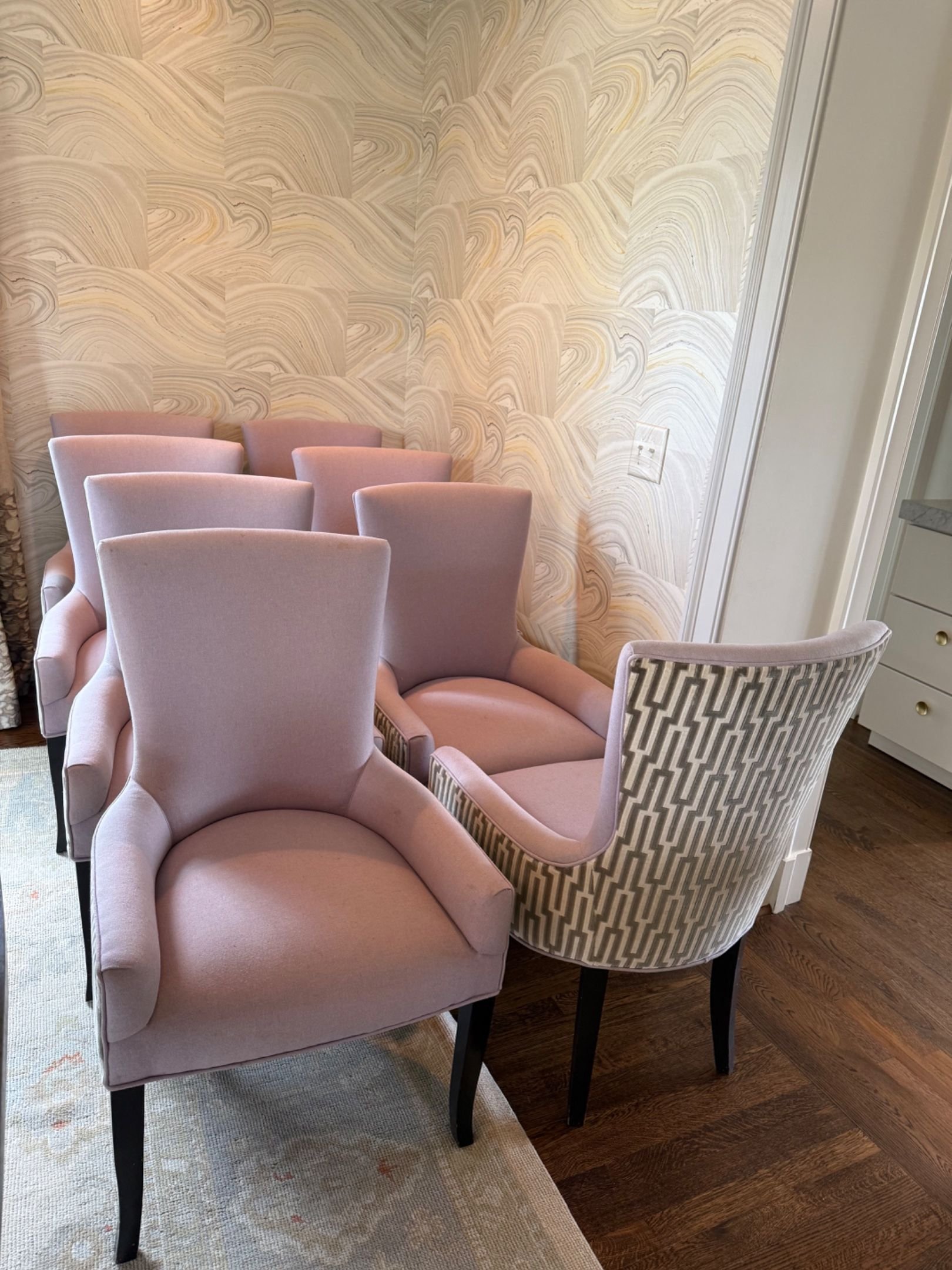 Set of 8 Custom Dining Chairs - NASHVILLE