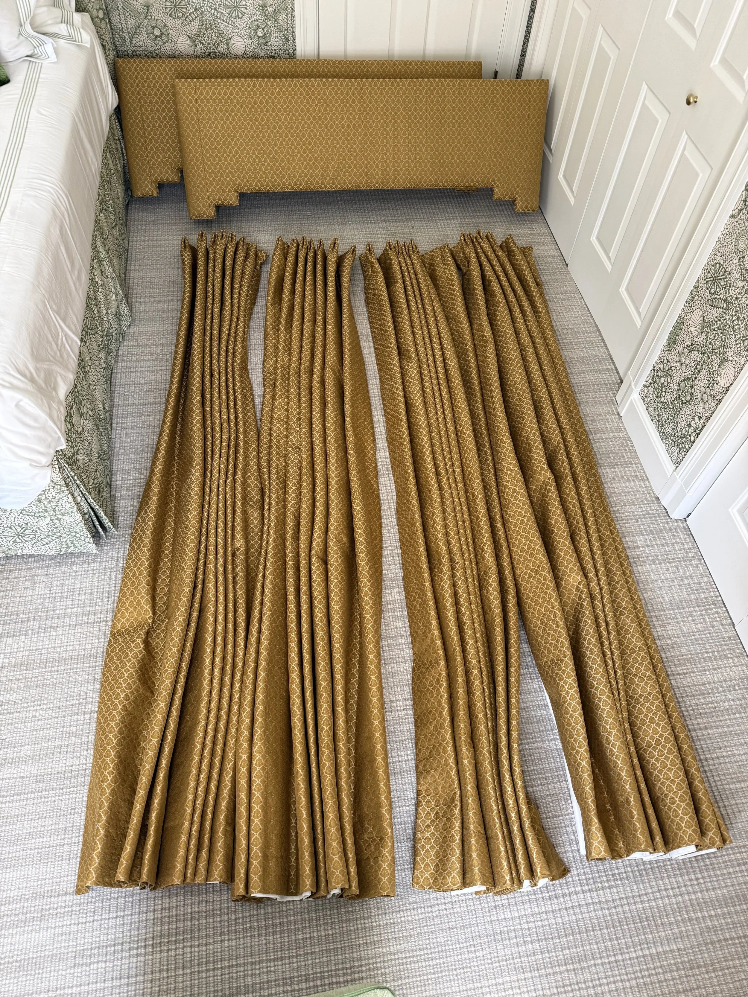 Pair of Custom Scalamandré Window Treatments - NASHVILLE
