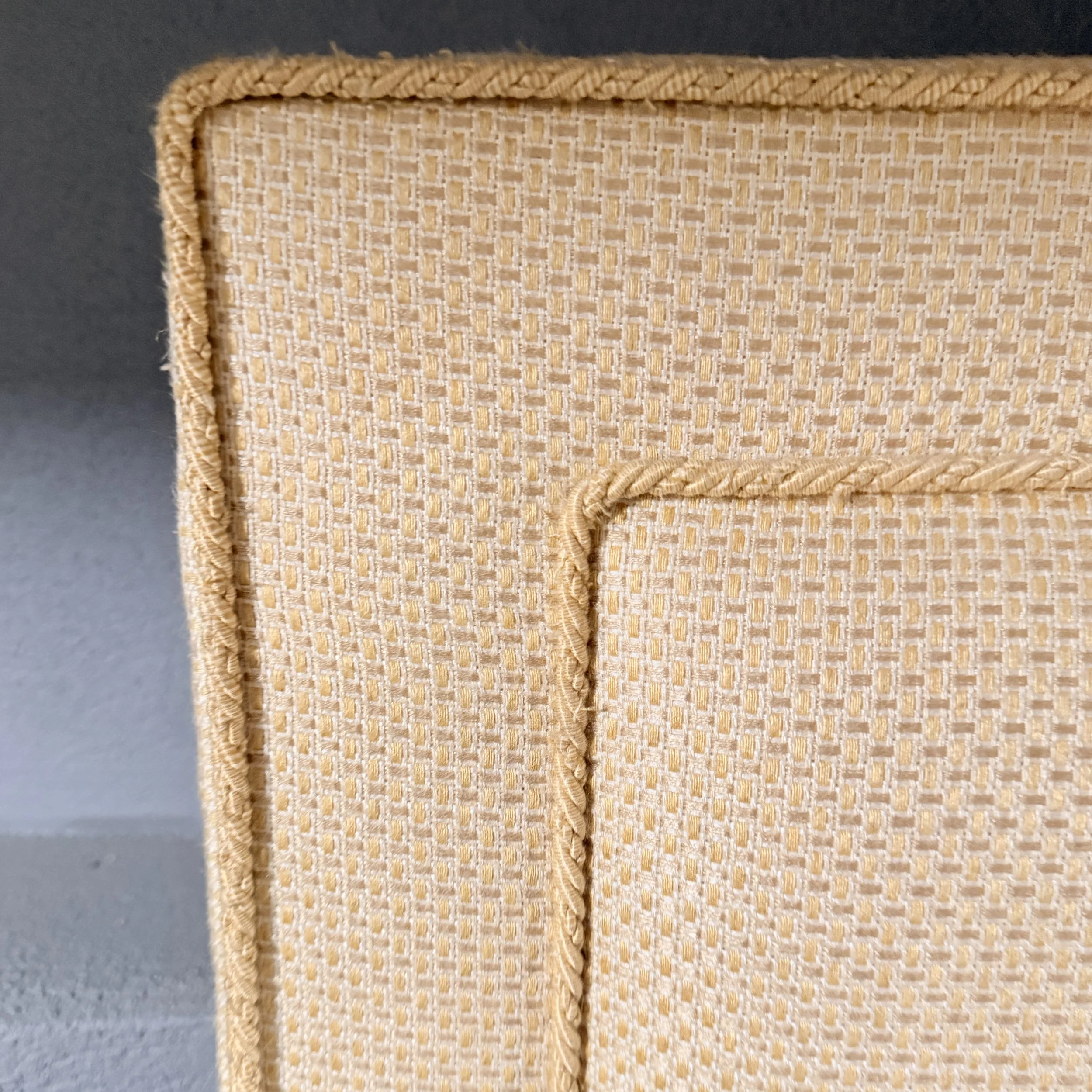 Fully Upholstered King Headboard & Skirt