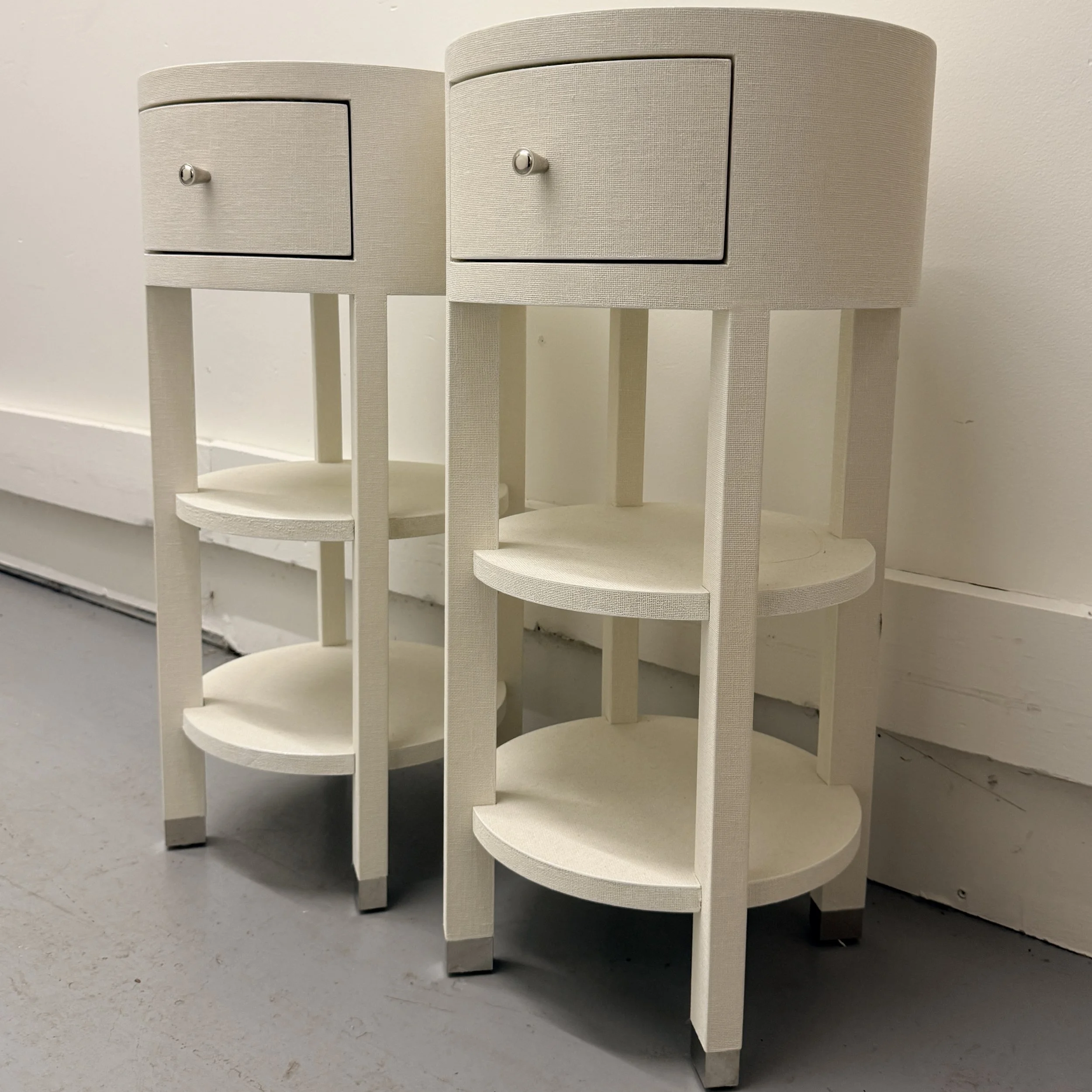 Pair of Villa & House Claudette Custom Side Tables
