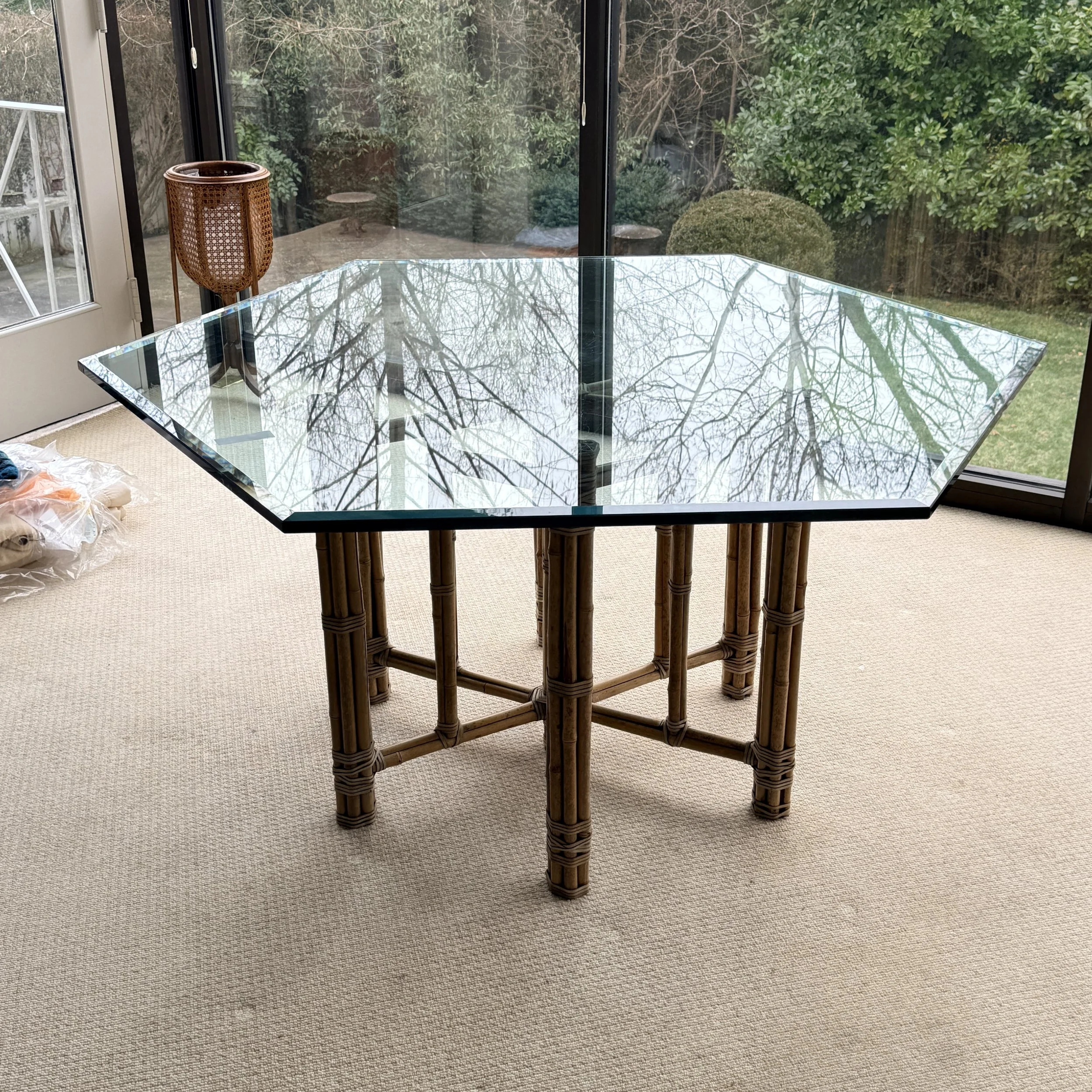 Hexagonal McGuire Dining Table