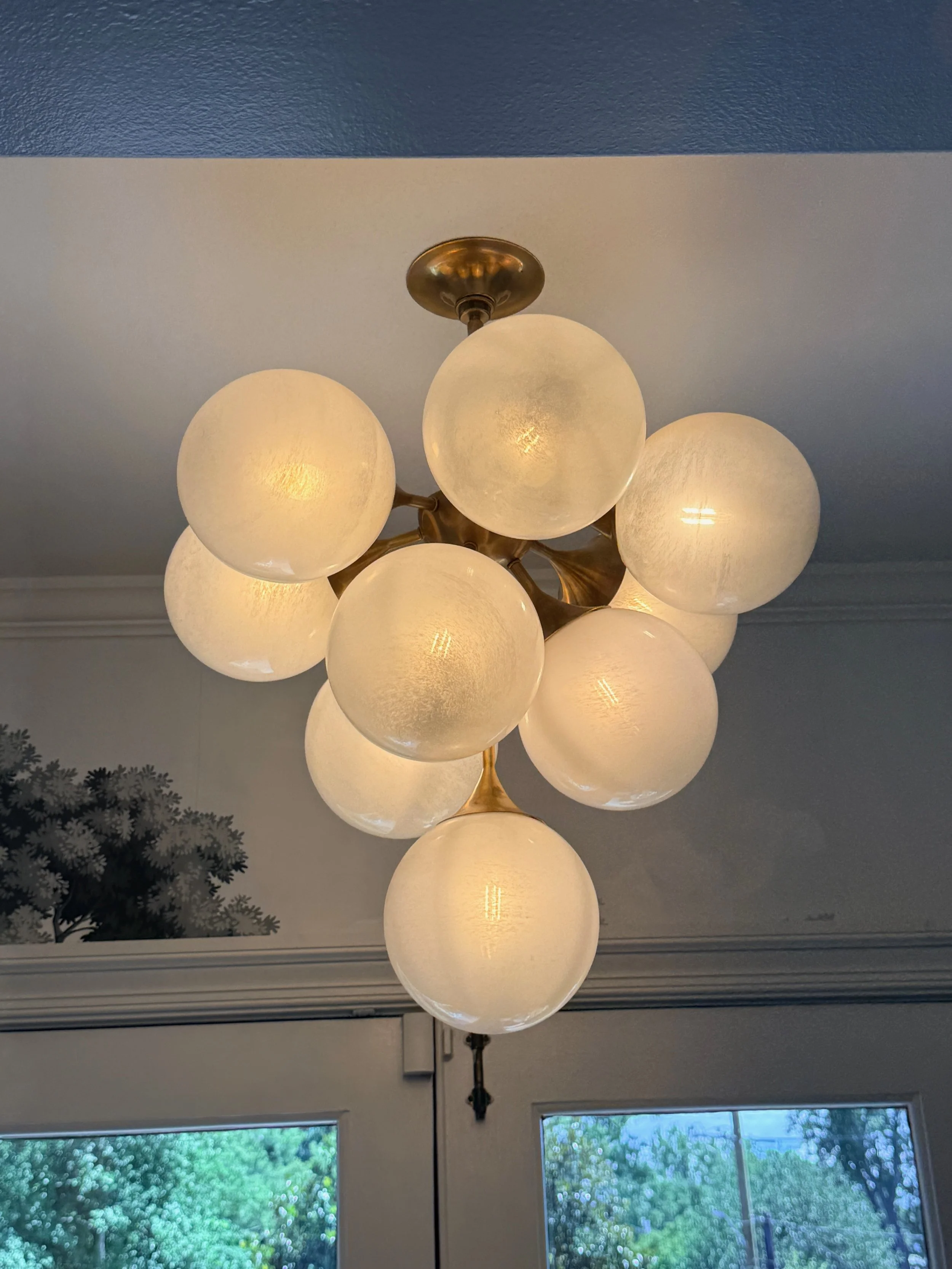 Aerin Cristol 10 Light Chandelier 