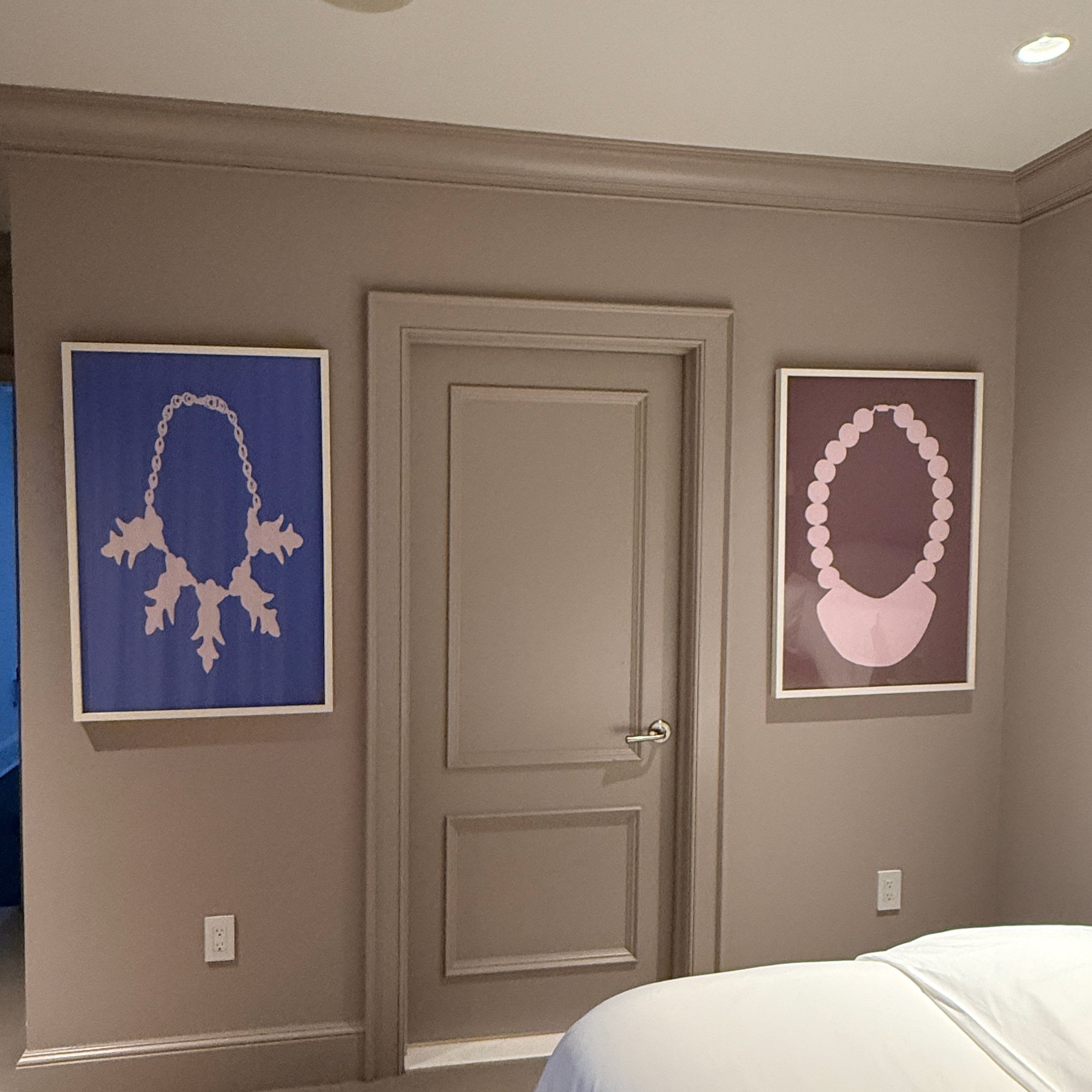 Maggie Meiners “Imogene” Framed Silhouette Silkscreen 