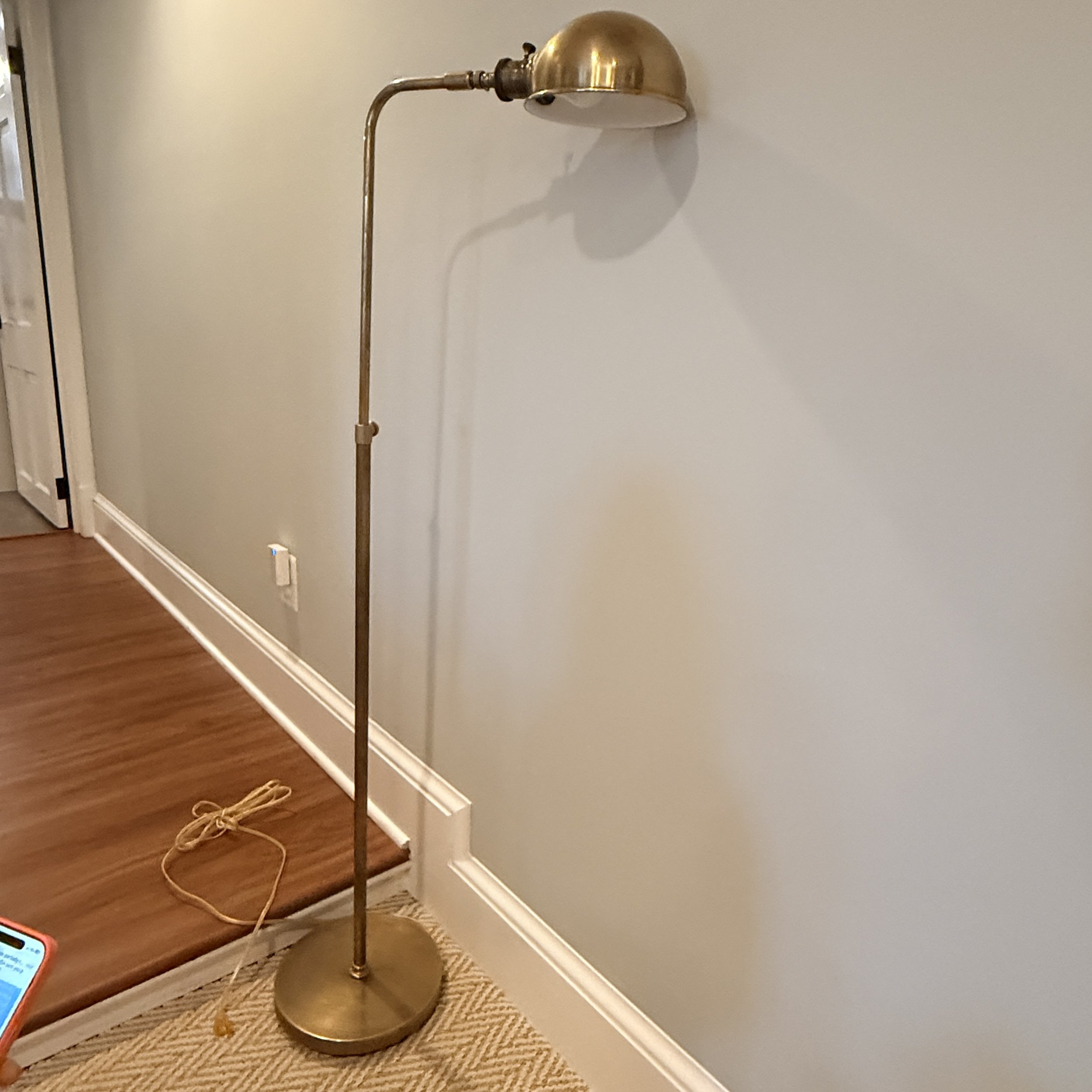 Visual Comfort Adjustable Old Pharmacy Floor Lamp