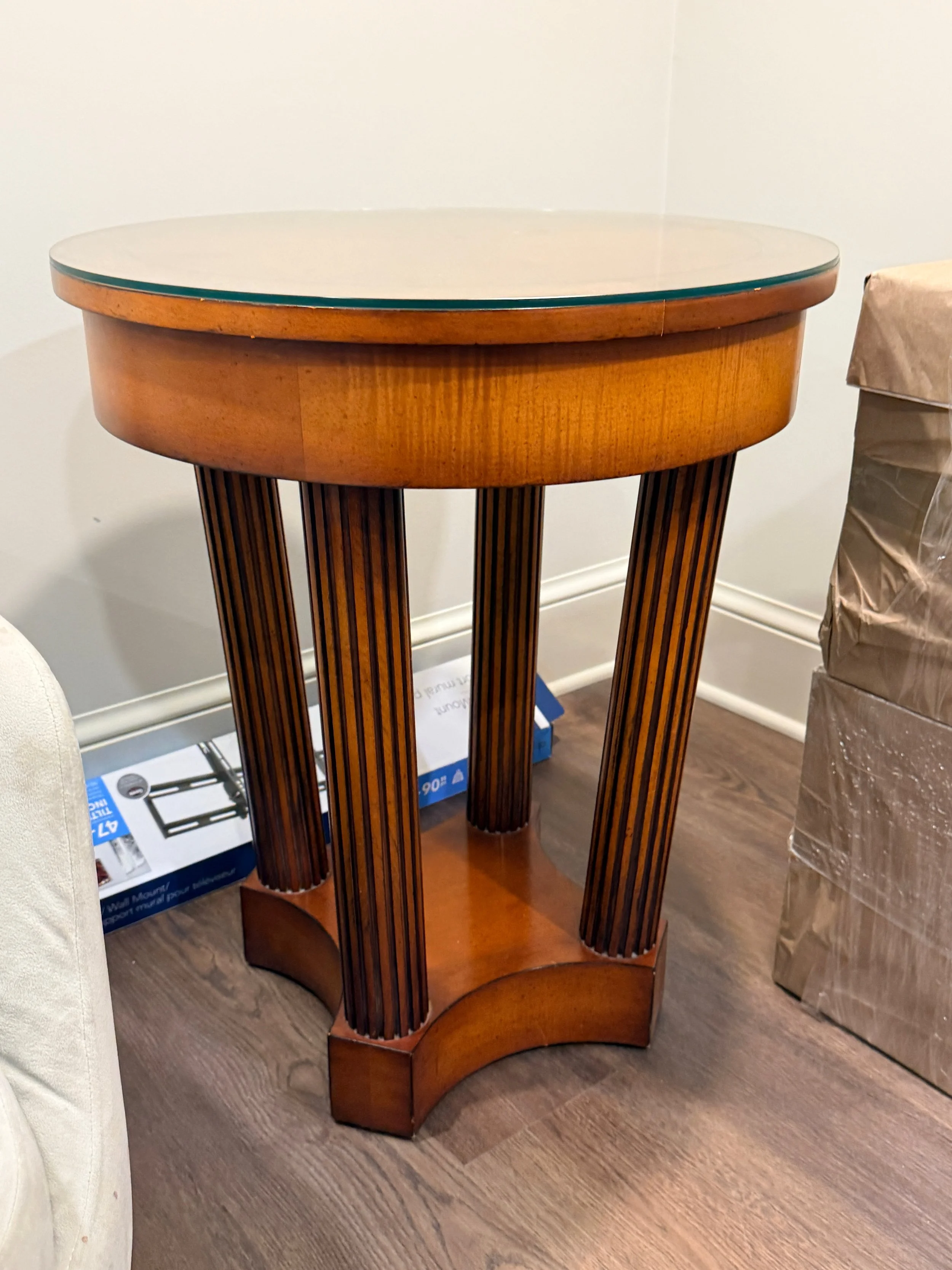 Baker Round Side Table
