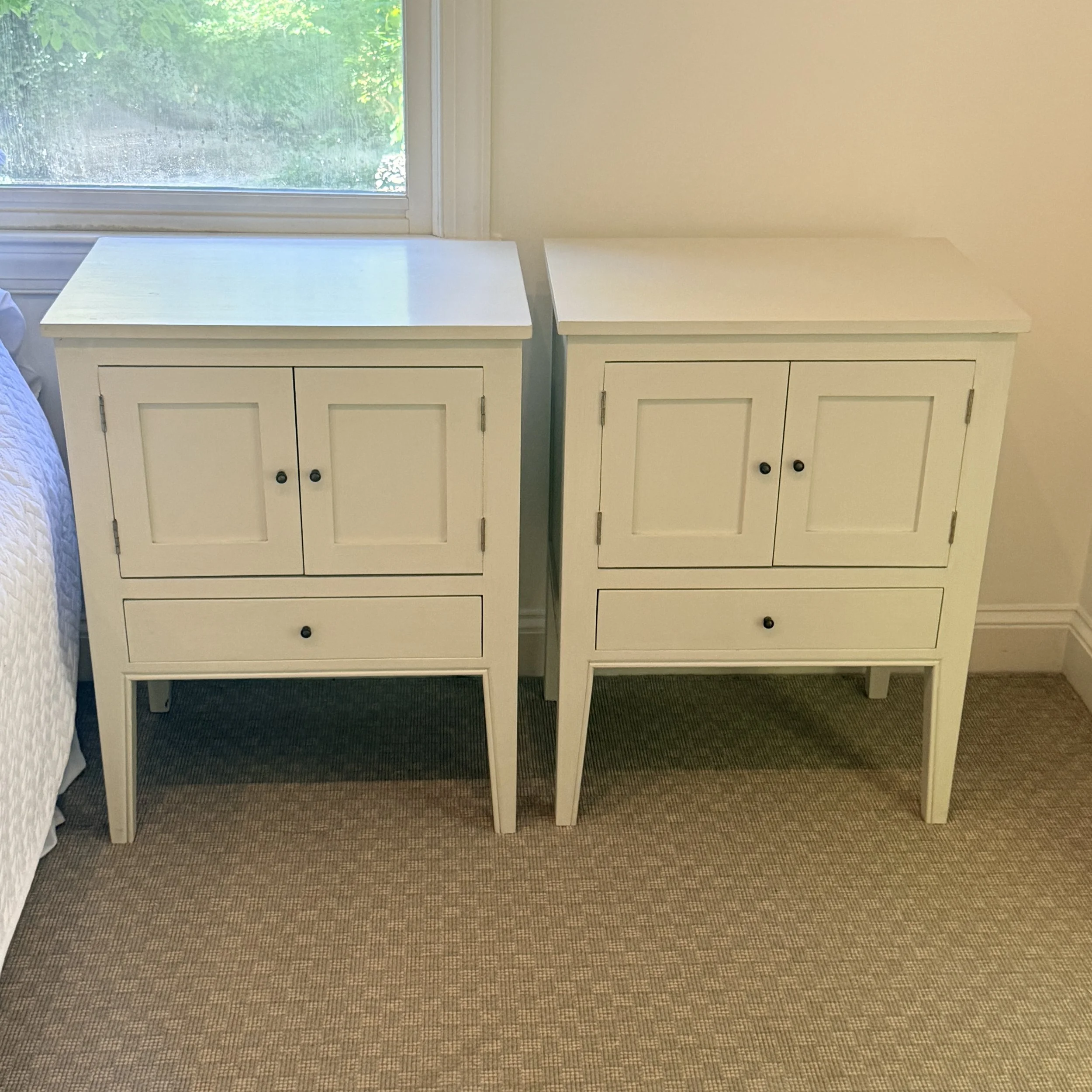 Pair of Chelsea Textiles Nightstands