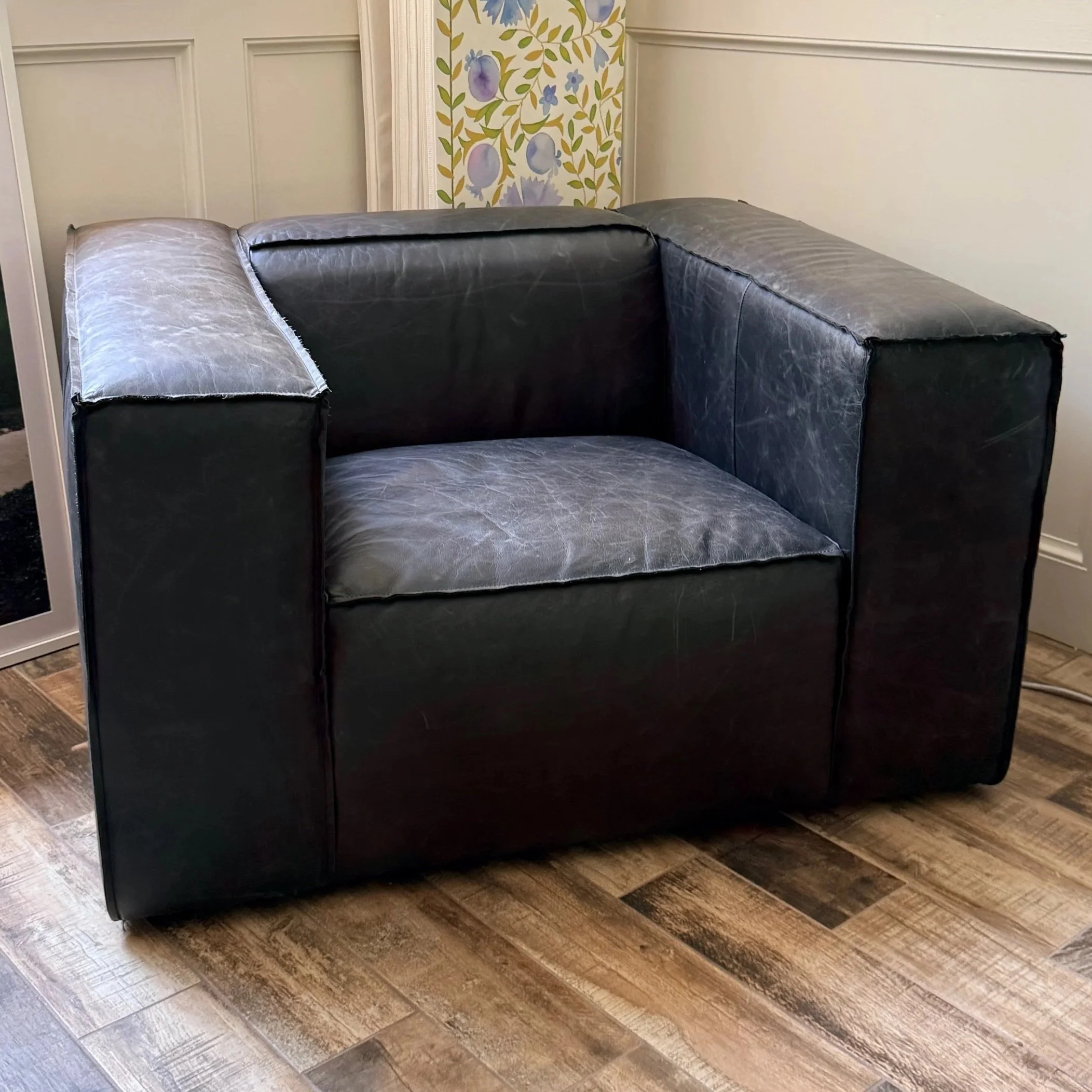 Urban Home Cooper Leather Club Chair